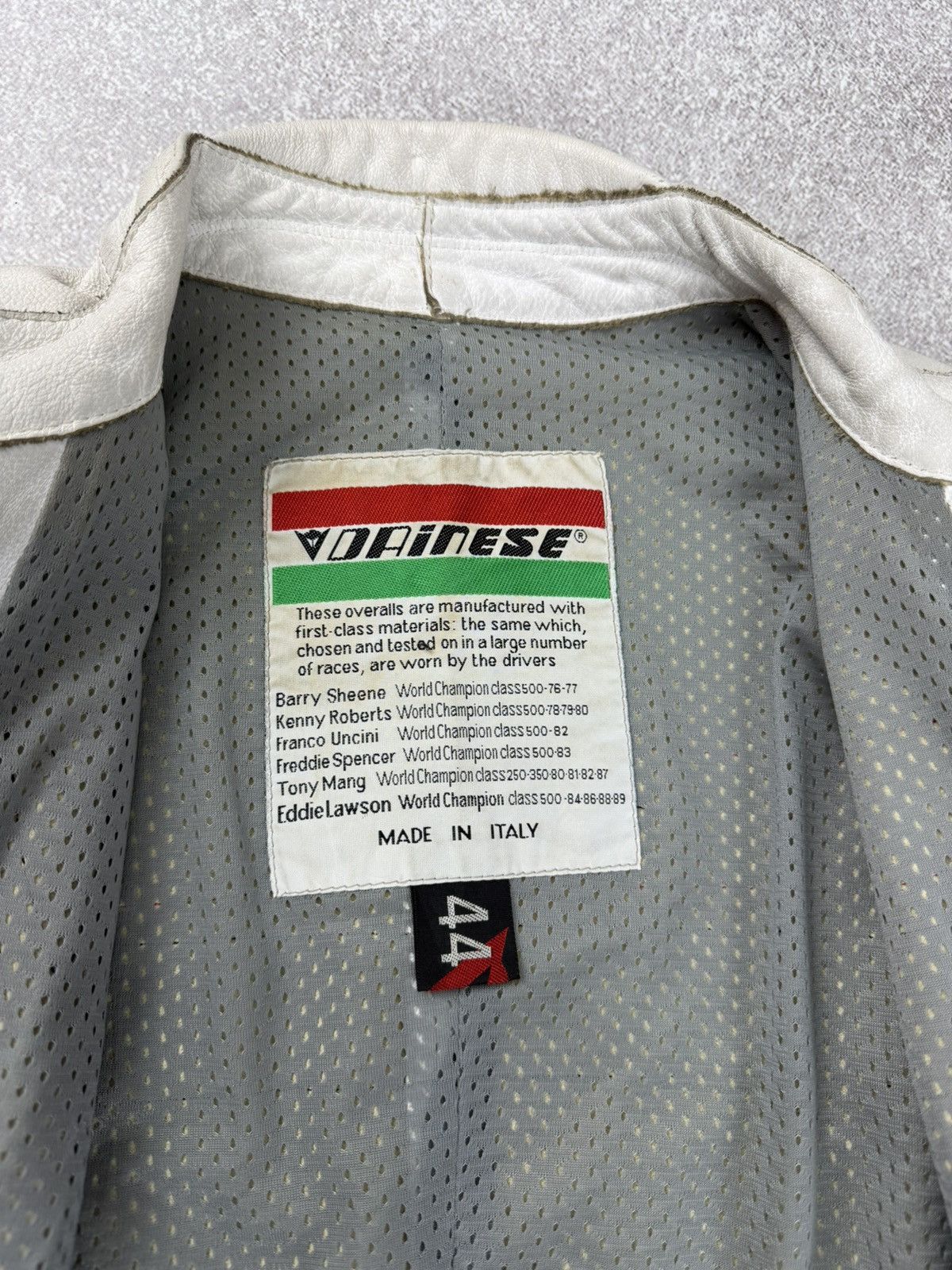 Dainese Vintage Dainese Women’s Motorcycle Biker Jacket Size 44 Size M / US 6-8 / IT 42-44 - 10 Thumbnail