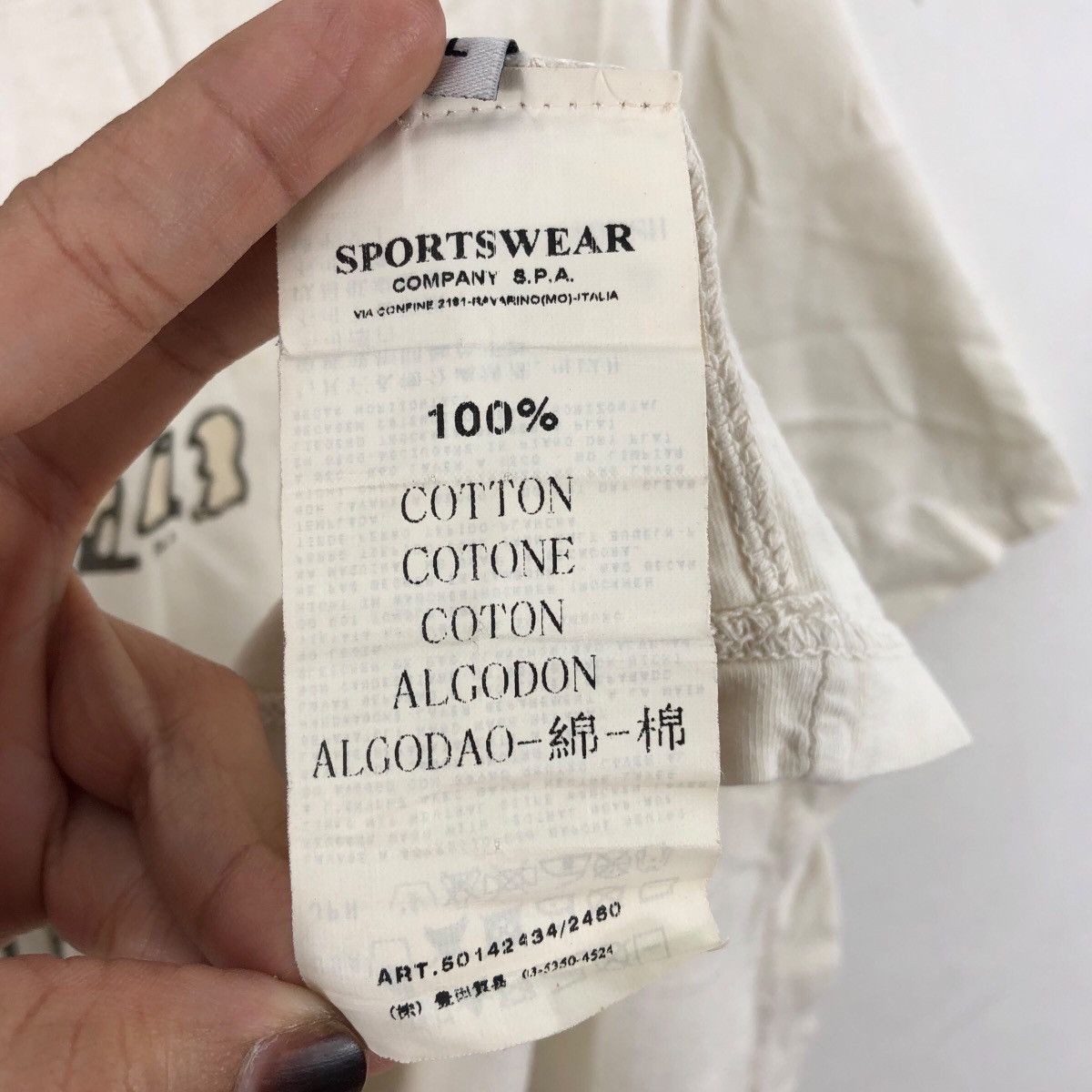 Stone Island Italian Hooligan STONE ISLAND DENIMS Massimo Osti T-Shirt Size US M / EU 48-50 / 2 - 5 Thumbnail