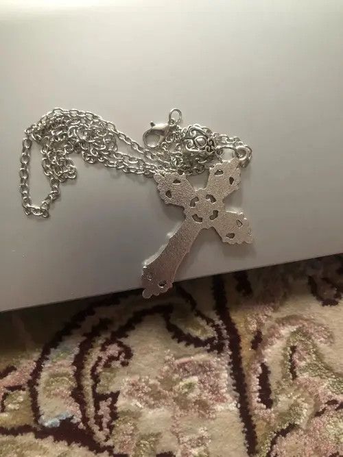 Jewelry Gothic Crucifix Pendant Necklace Size ONE SIZE - 2 Thumbnail