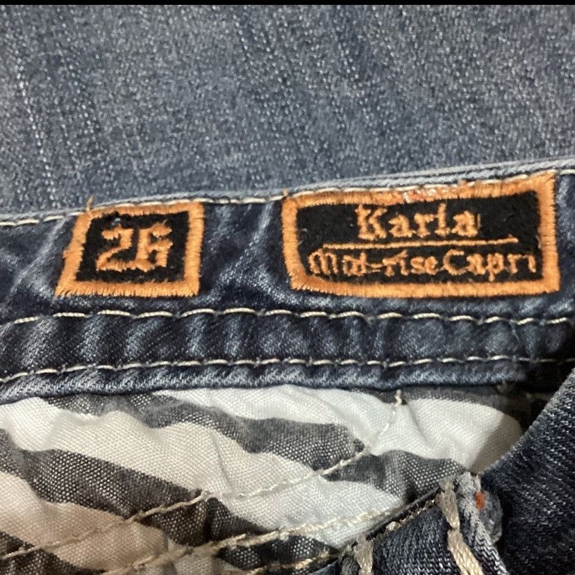 Rock Revival Rock Revival Karla Mid-Rise Capri Jeans Size 26 Size 26" / US 2 / IT 38 - 6 Thumbnail