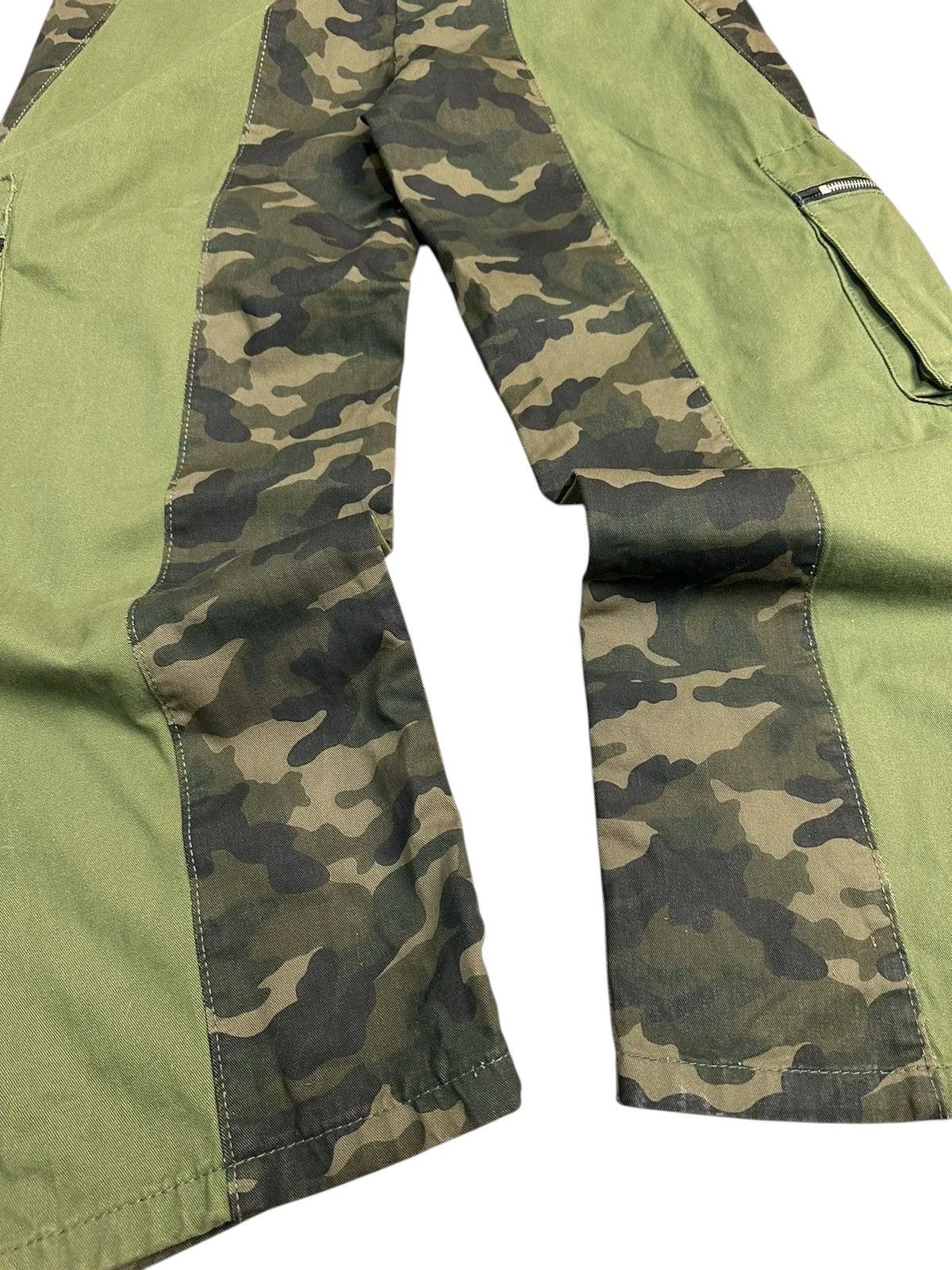 GOA Vintage LGB GOA Flare Military Cargo Pants Ifsixwasnine Size US 32 / EU 48 - 3 Thumbnail