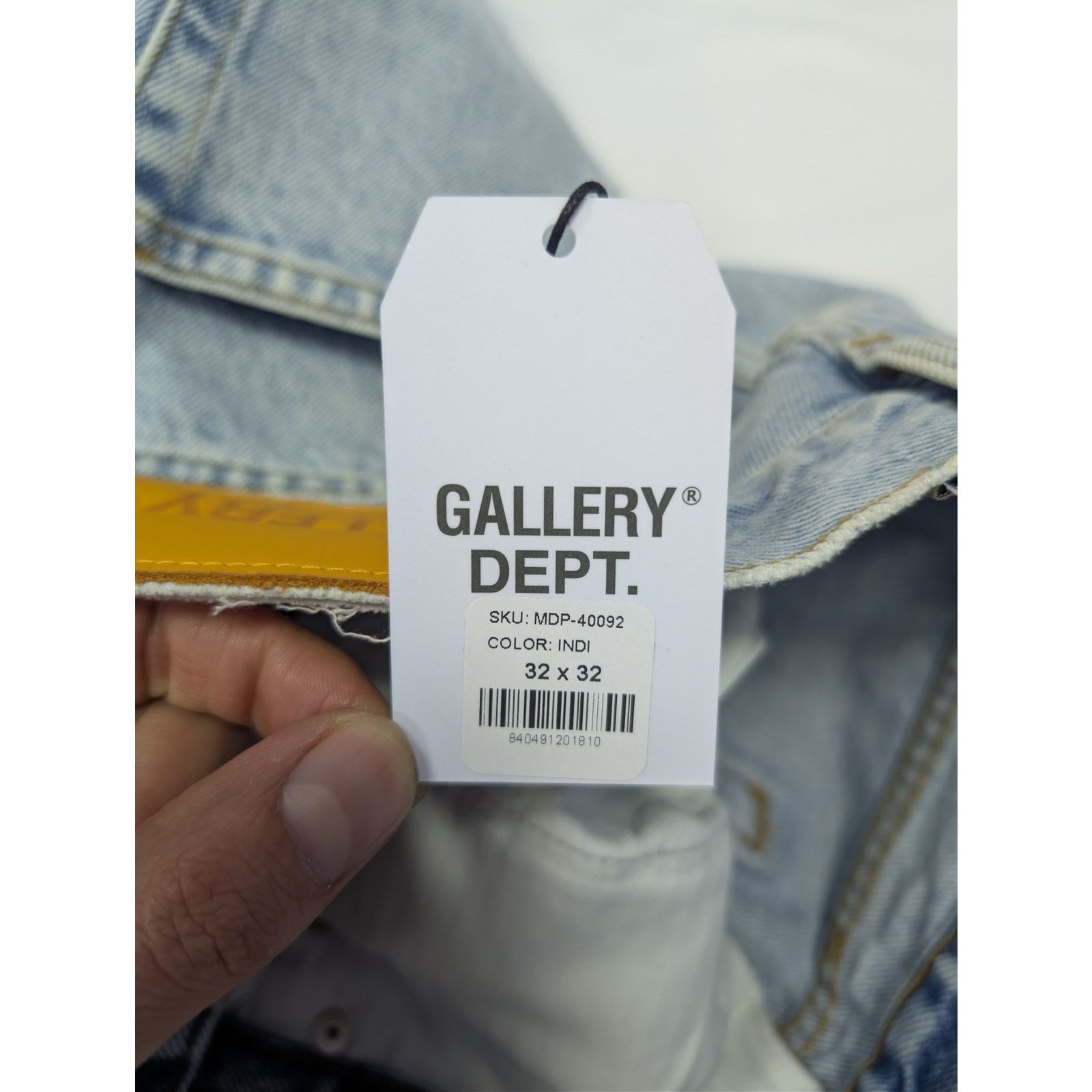Gallery Dept. o1rshd1 Size: 32 x 32 / Melrose Denim Pants in Indigo Size US 32 / EU 48 - 18 Thumbnail