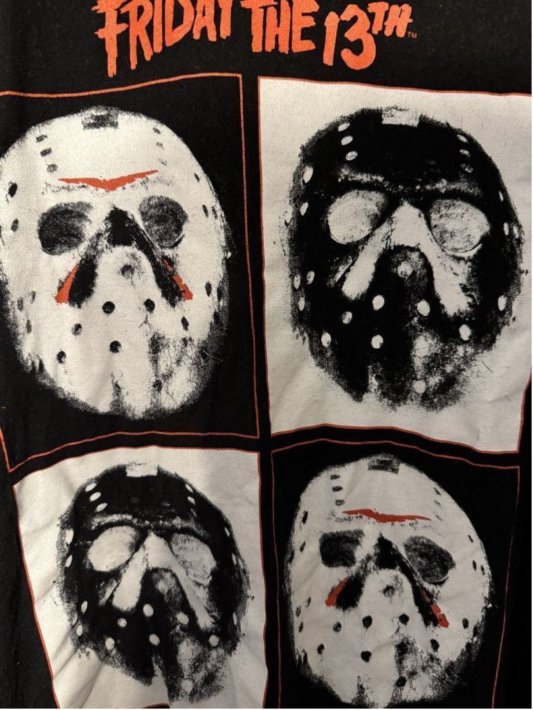 The Unbranded Brand Friday the 13 Movie Logo T-Shirt Men's Size XL Black Horror Size US XL / EU 56 / 4 - 3 Thumbnail