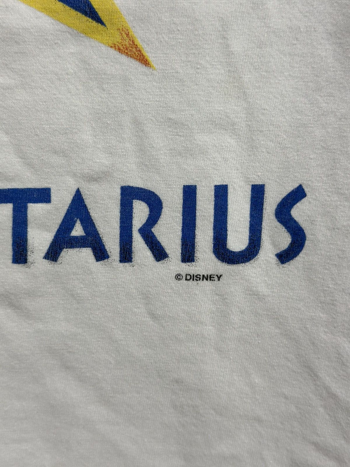 Disney Vintage 90s Mickey Unlimited Sagittarius Disney Faded Tee Size US L / EU 52-54 / 3 - 2 Thumbnail