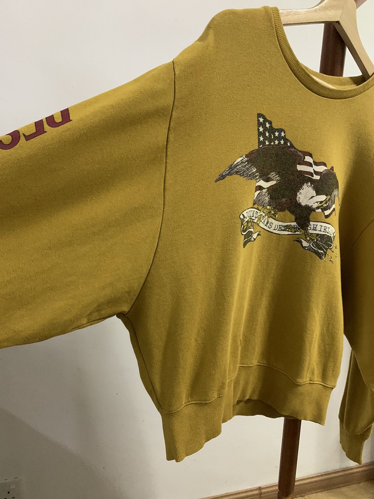 Japanese Brand Rodeo Crown Eagle Printed Side print Sweatshirt Size ONE SIZE - 12 Thumbnail