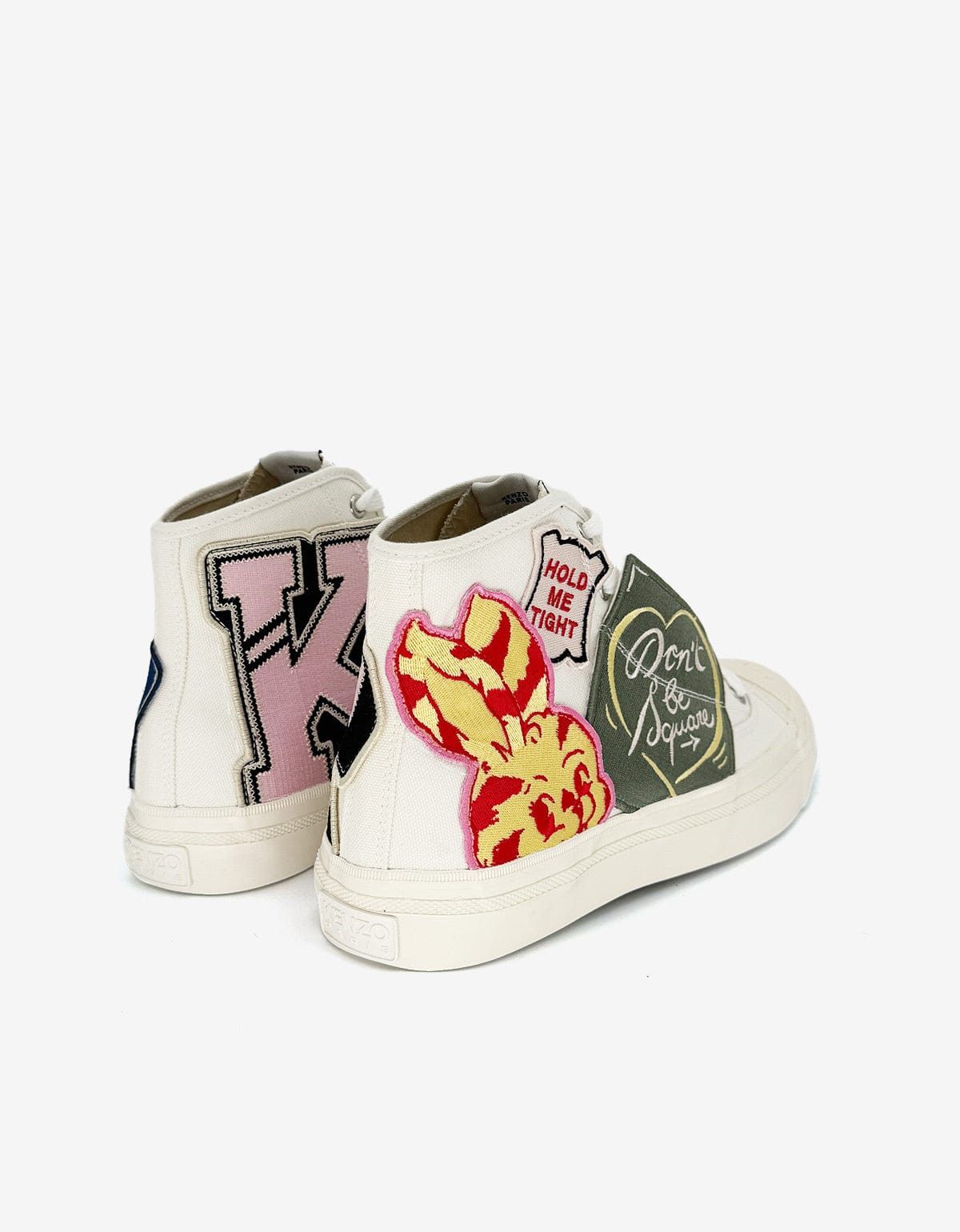Kenzo Kenzo Hoshi White High Top Trainers Size US 11 / EU 44 - 3 Thumbnail
