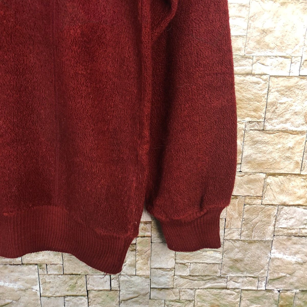 Homespun Knitwear × Japanese Brand Norcia Red vintage Sweatshirt #A900 Size US S / EU 44-46 / 1 - 8 Thumbnail