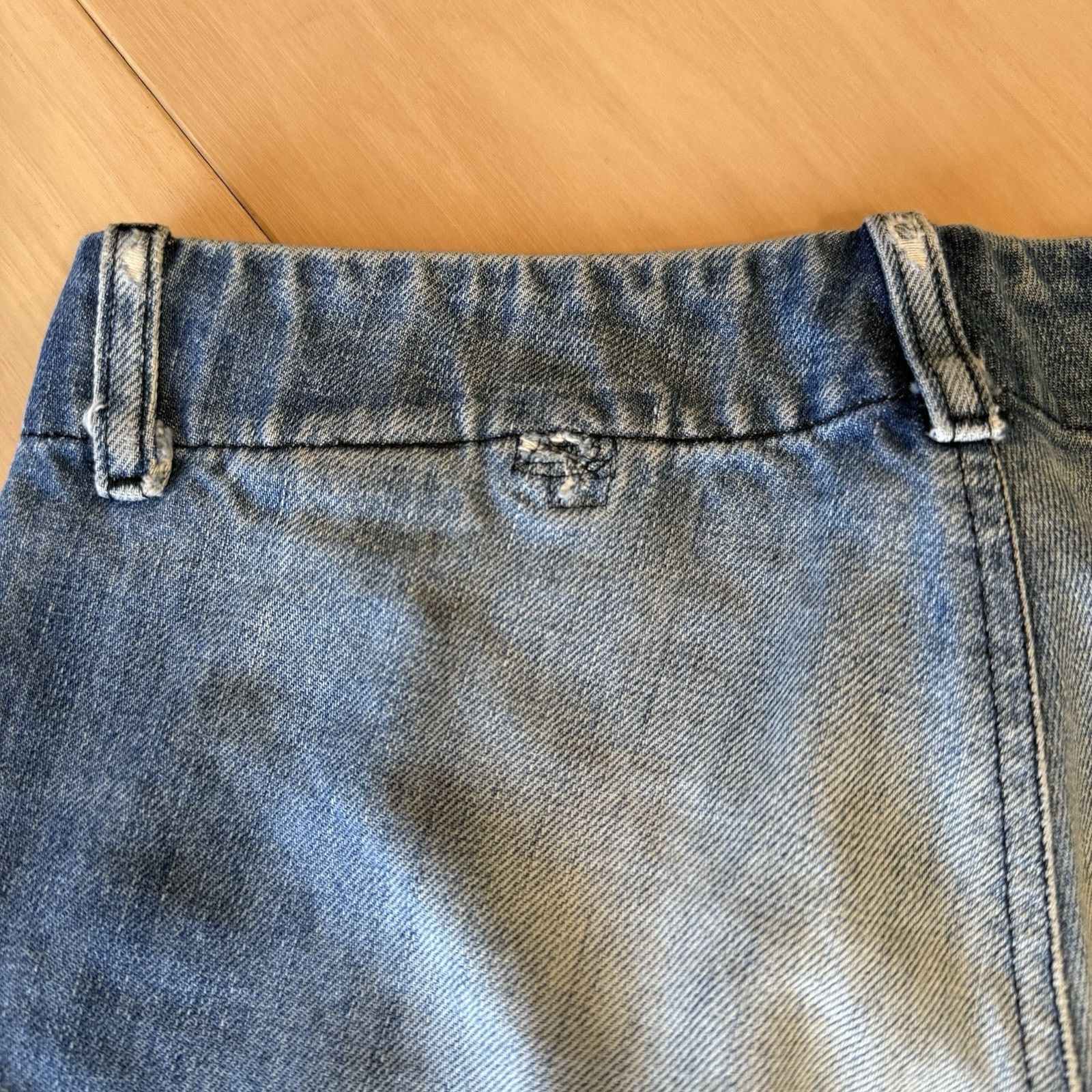 Diesel × Vintage Diesel Flare Jeans Women's 28 Blue Y2K Glam Boho Party Size 28" / US 6 / IT 42 - 9 Thumbnail