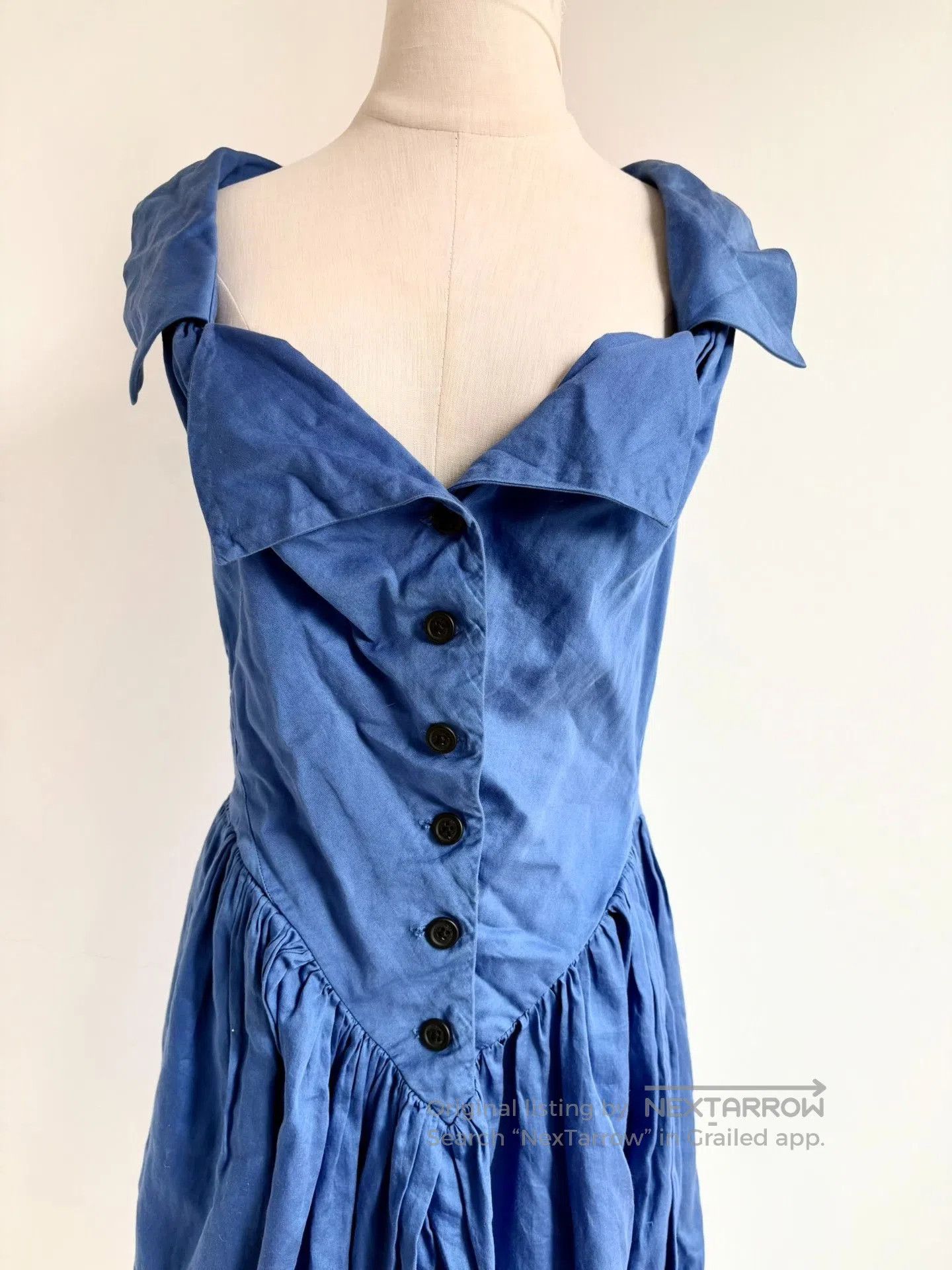 Vivienne Westwood Vivienne Westwood Blue Corset Dress. Size M / US 6-8 / IT 42-44 - 2 Thumbnail