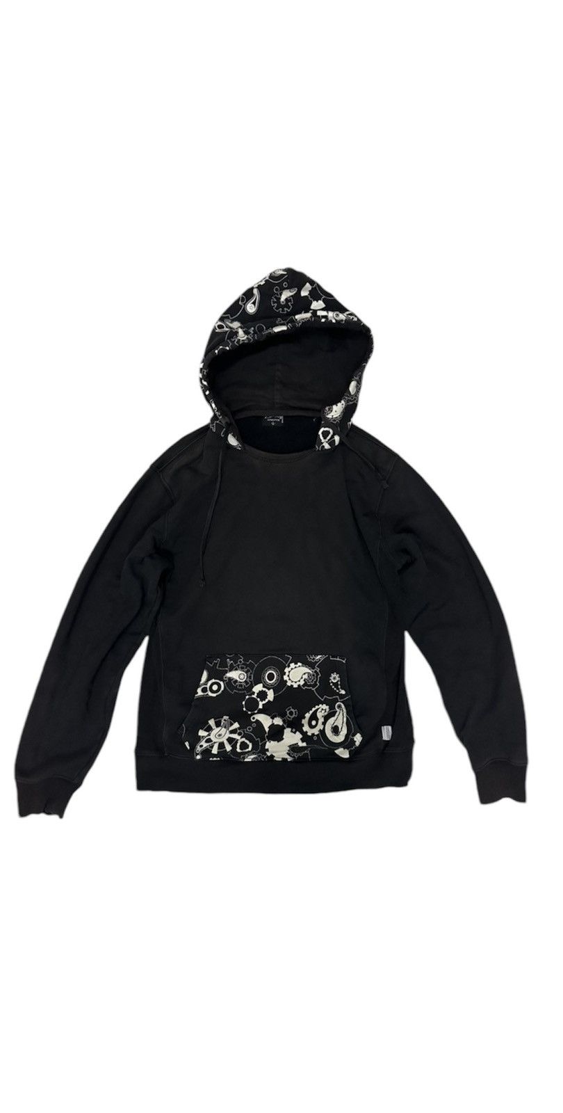 Stussy VTG Distress Stussy Paisley Pullover Hoodie Size US L / EU 52-54 / 3 - 1 Thumbnail