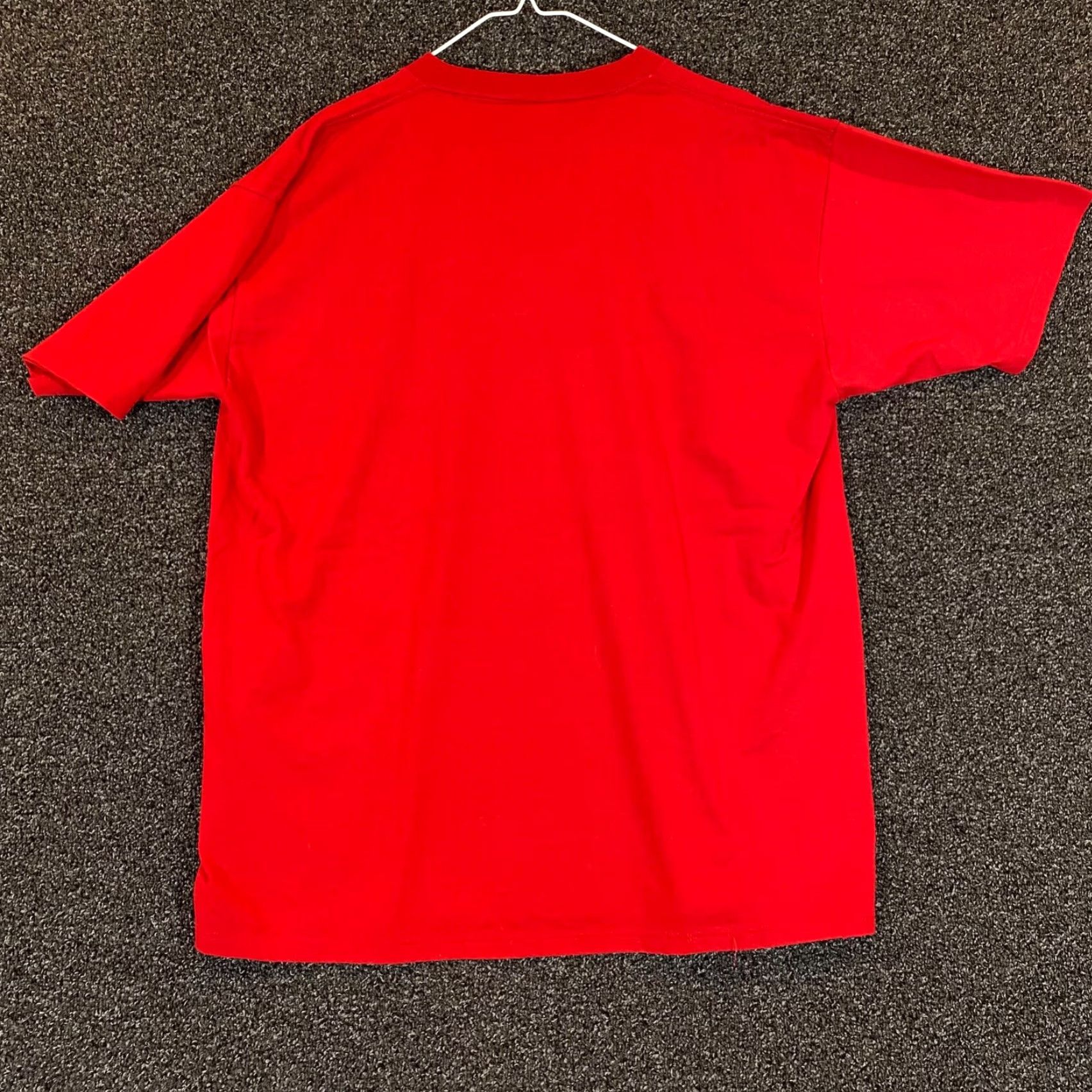 Jerzees VINTAGE Trans-World-Airlines Shirt Mens XL Red TWA Tee S/S Airplane 90s Nike? Size US XL / EU 56 / 4 - 7 Thumbnail