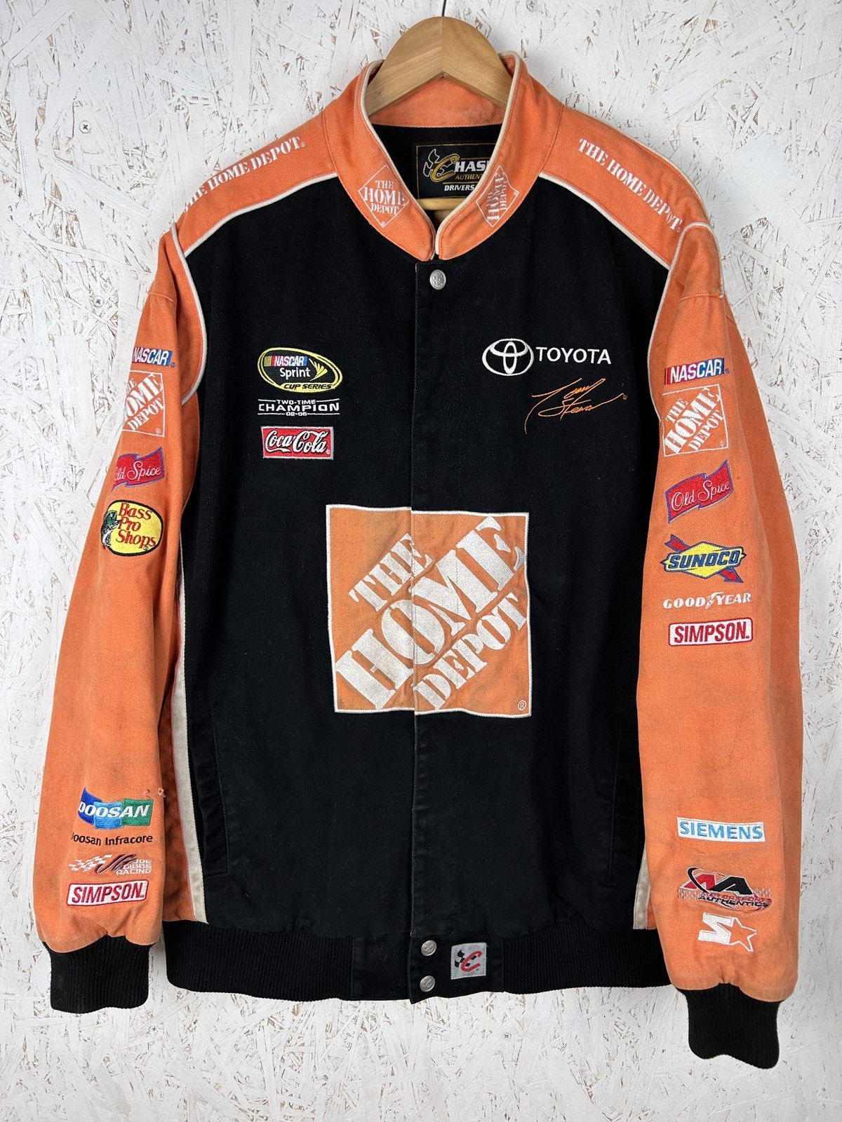Chase Authentics Vintage Chase Tony Stewart Racing Home Depot Nascar Jacket Size US XXL / EU 58 / 5 - 1 Thumbnail