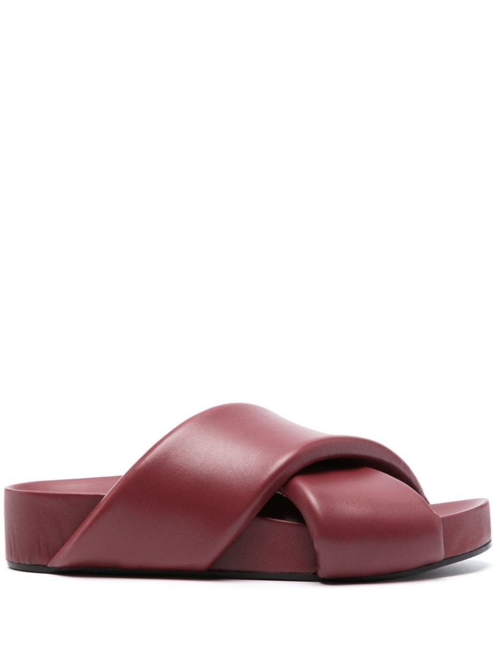Jil Sander o1y1025 Slippers in Garnet Size US 6 / IT 36 - 1 Thumbnail
