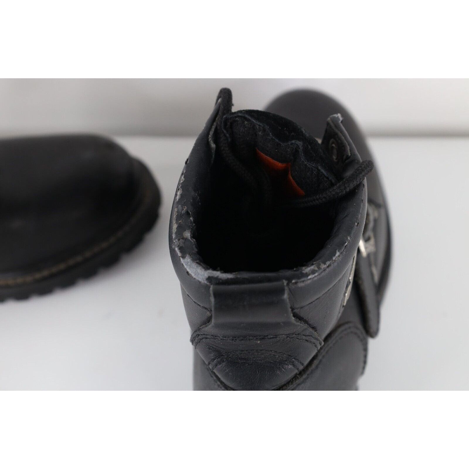 Vintage Vintage 90s Harley Davidson Distressed Leather Boots Size US 8 / IT 38 - 9 Thumbnail