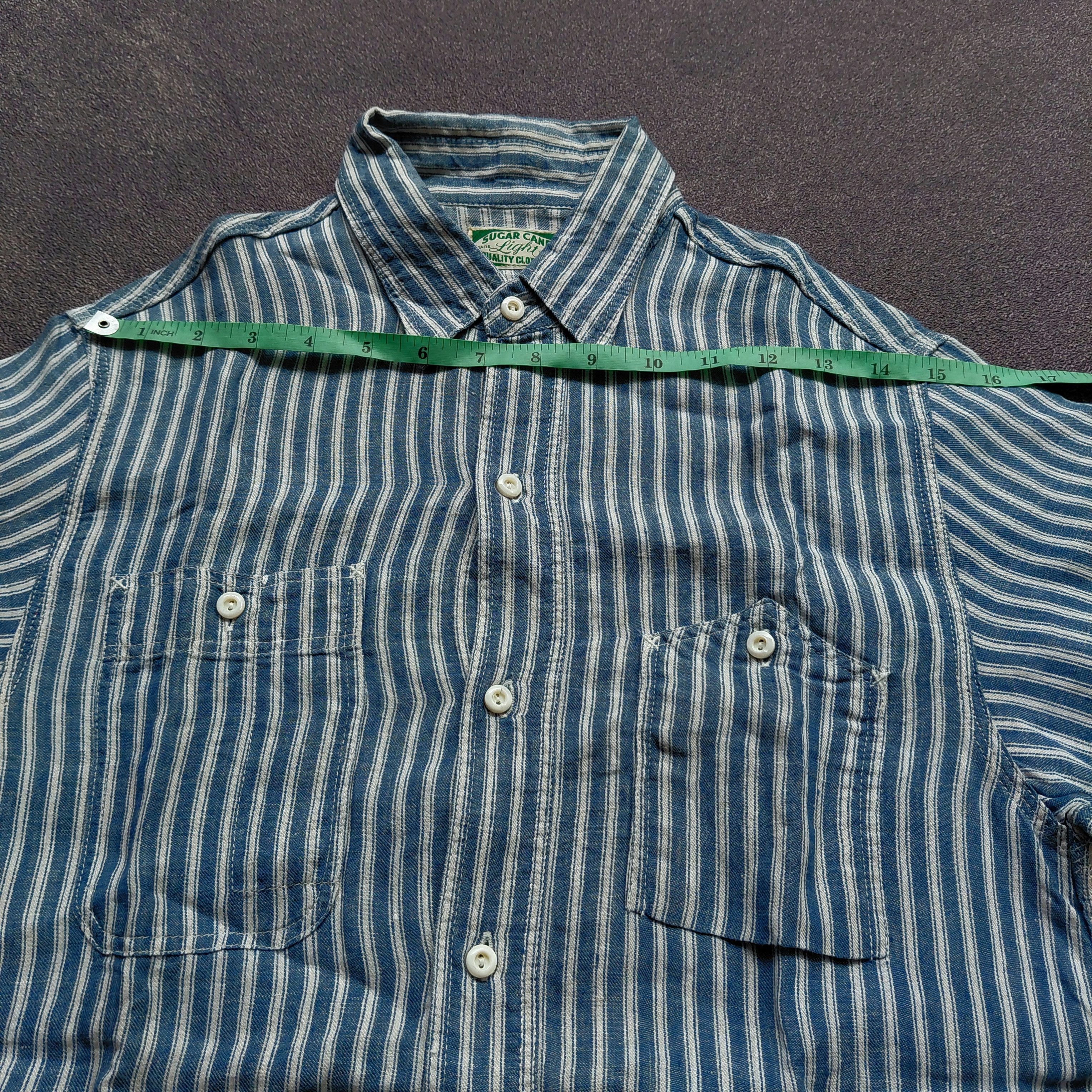 Sugar Cane Sugar Cane Double Pocket Shirt Size US M / EU 48-50 / 2 - 8 Thumbnail