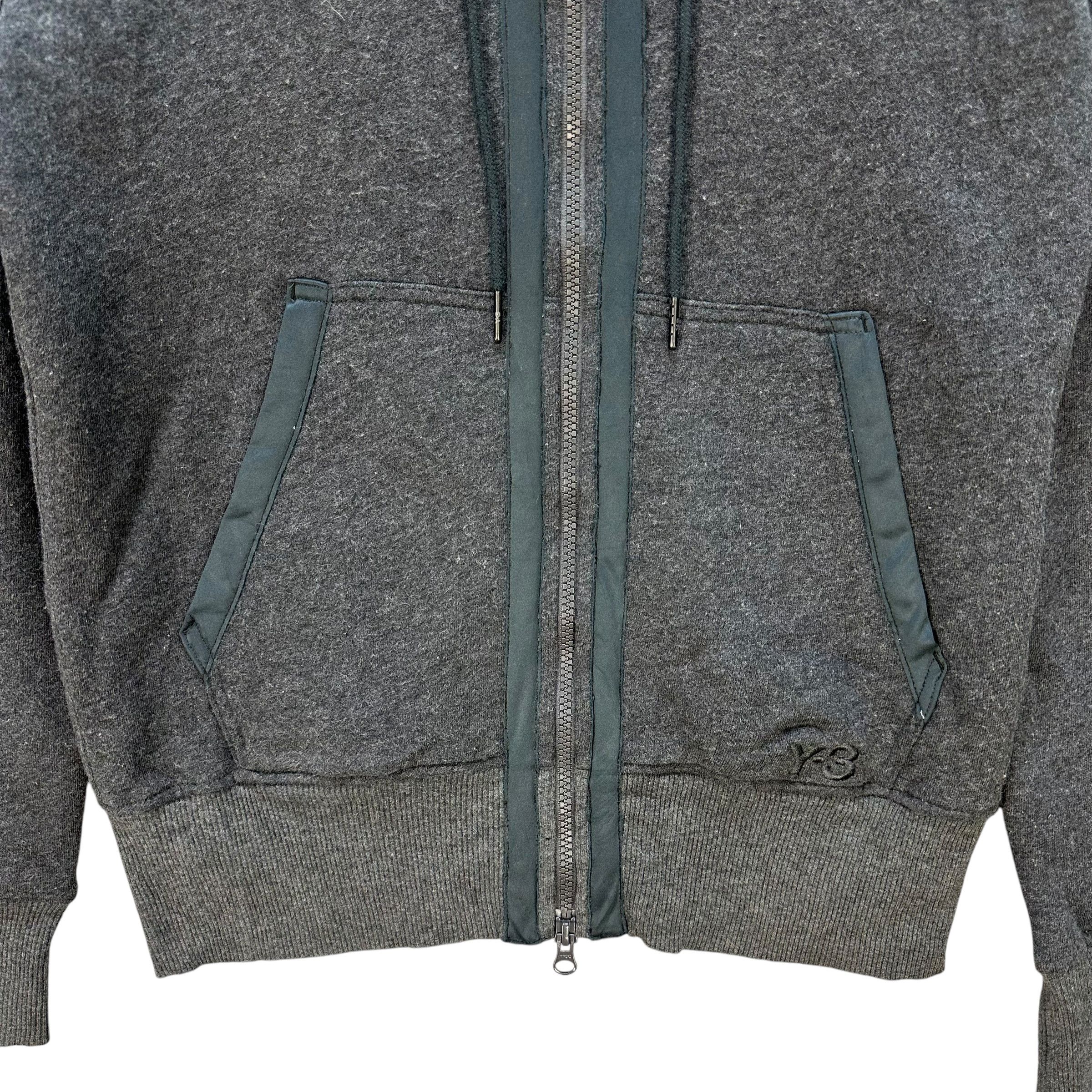 Adidas × Y-3 ADIDAS Y3 YOHJI YAMAMOTO Fullzip Hoodie Sweatshirt #A78-1898 Size US S / EU 44-46 / 1 - 3 Thumbnail