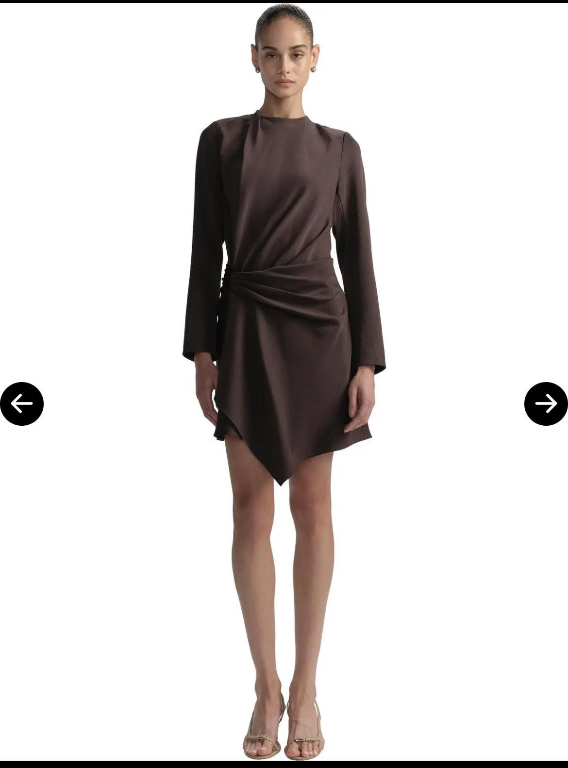 A.L.C. A.L.C. Kay Mini Dress - Satin/ Ganache Orig: $450 Size S / US 4 / IT 40 - 1 Thumbnail