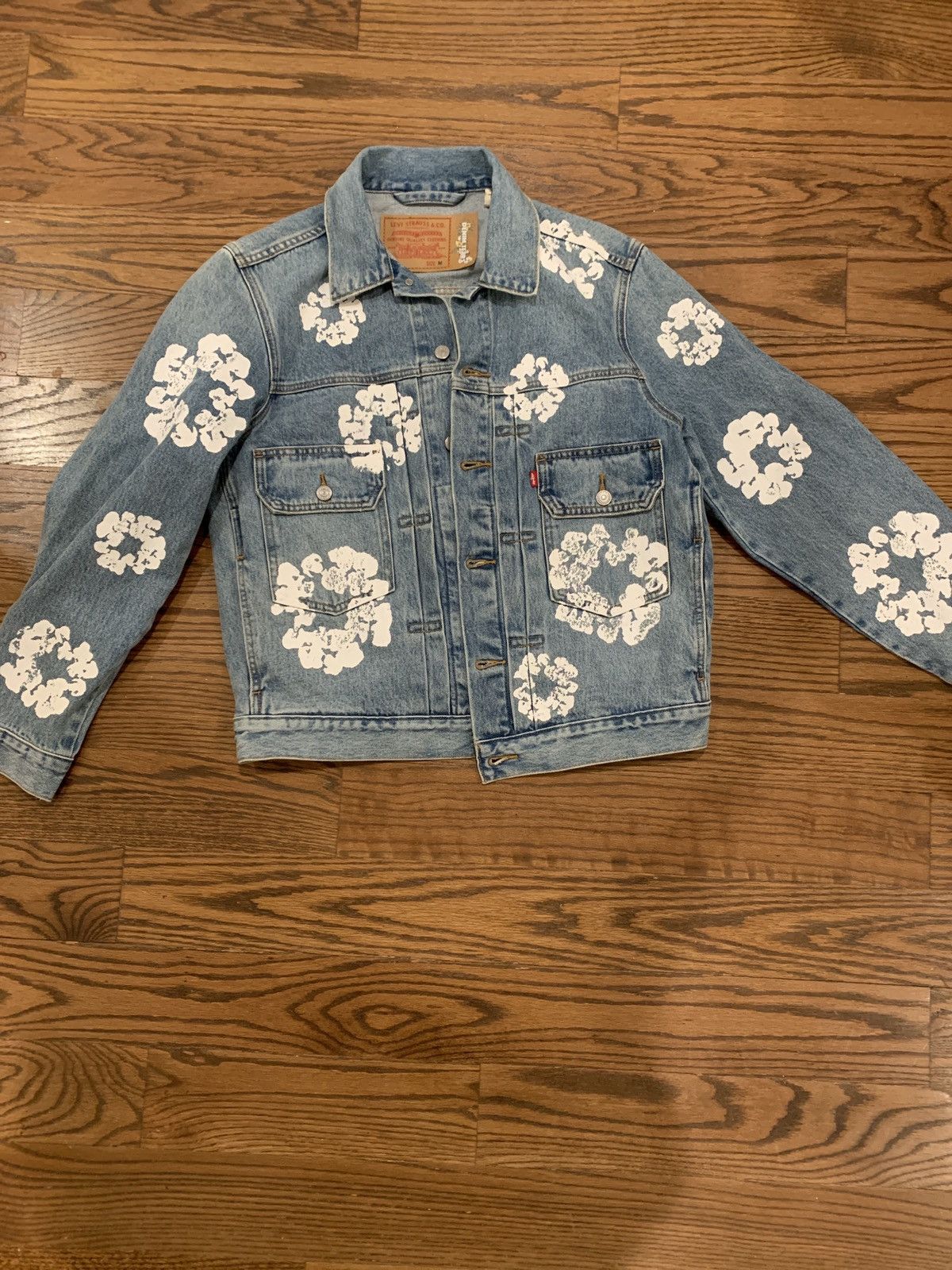 DENIM TEARS × Levi's Denim Tears Light Blue Jacket Size US M / EU 48-50 / 2 - 1 Thumbnail