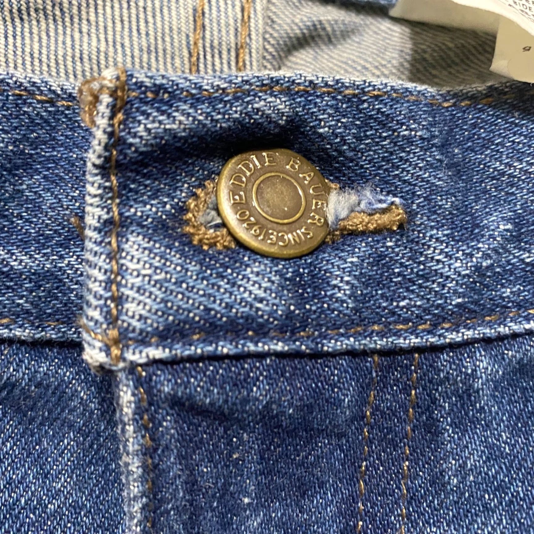 Eddie Bauer Eddie Bauer Jeans Mens sz 42 Blue Denim Straight Leg Dark Wash Classic Fit Size US 38 / EU 54 - 6 Thumbnail