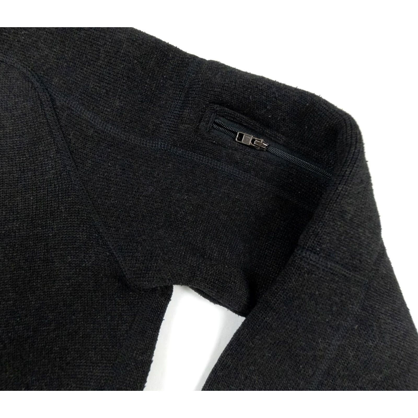 Patagonia Patagonia Sweater Womens Small Black Better Sweater 1/4 Zip Pullover Ladies Size S / US 4 / IT 40 - 3 Thumbnail