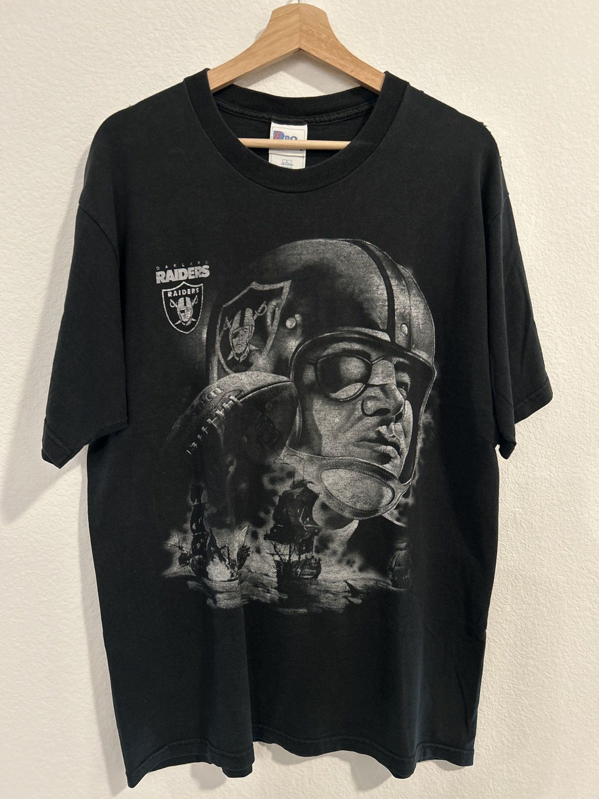 Vintage Vintage Pro Player Raiders T Shirt Size US L / EU 52-54 / 3 - 1 Thumbnail