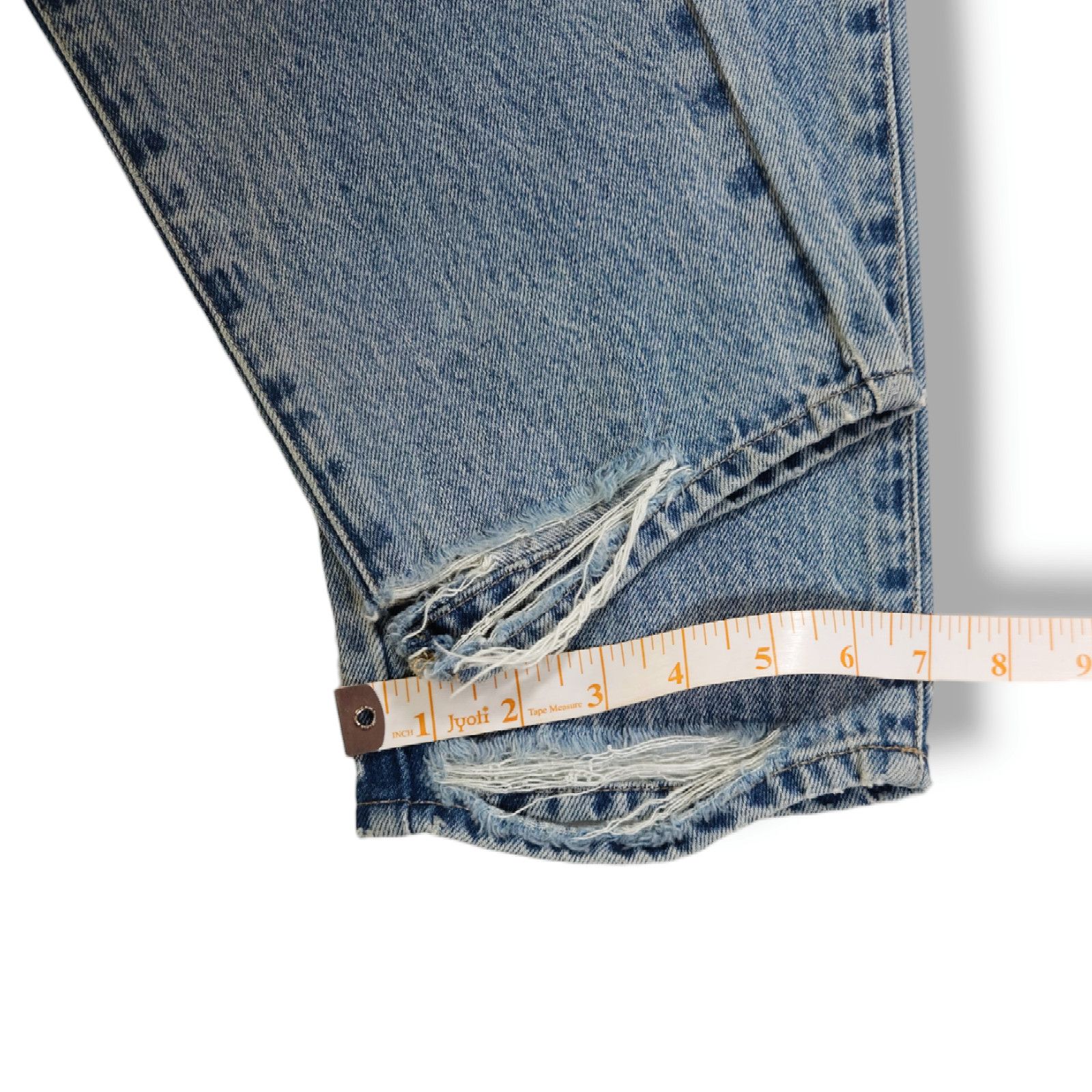 Pistola NWOT Pistola High-Rise Button Fly Straight Jeans Sz. 26x28 Size 26" / US 2 / IT 38 - 9 Thumbnail