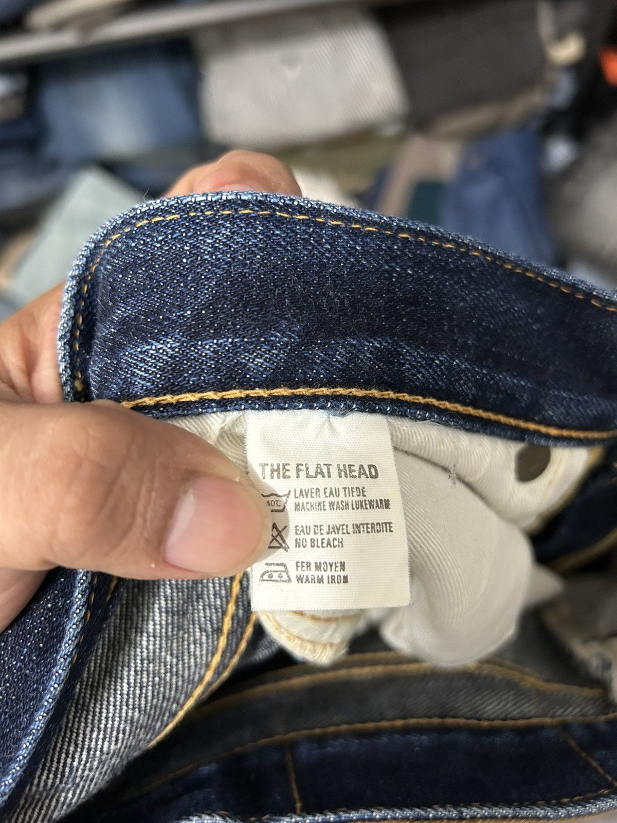 The Flat Head The Flat Head Flare Denim Jeans Size US 29 - 17 Thumbnail