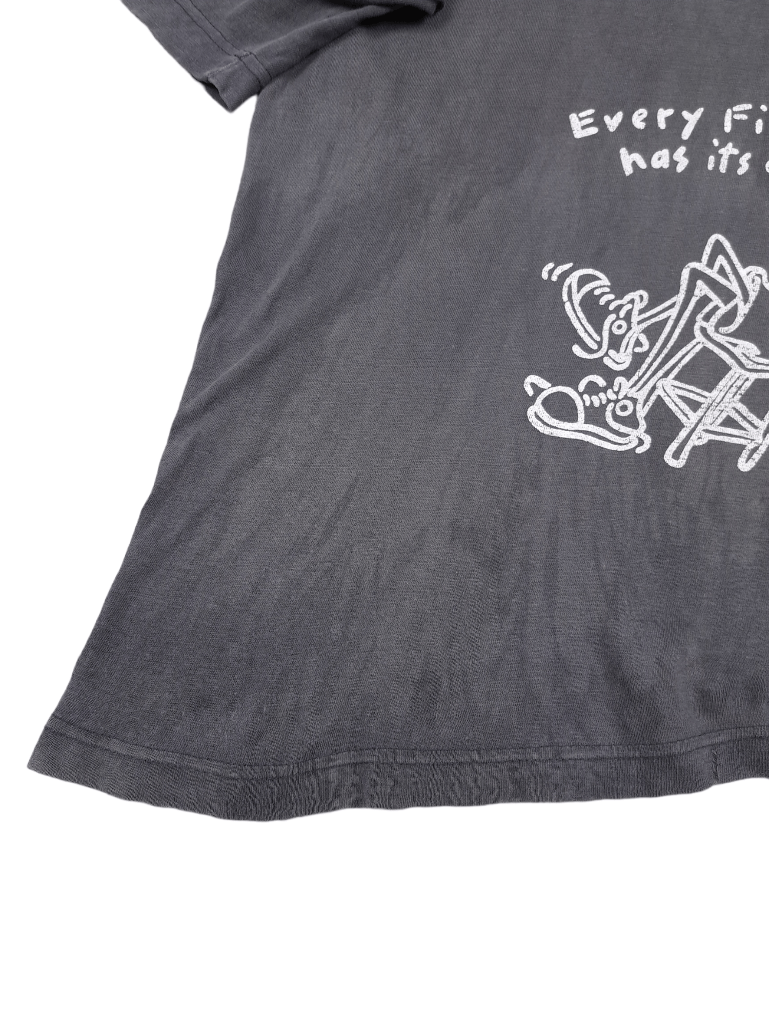 Vintage 💎Very Rare 80's Fido Dido Trashed Distressed US Camp TShirt Size US XL / EU 56 / 4 - 5 Thumbnail