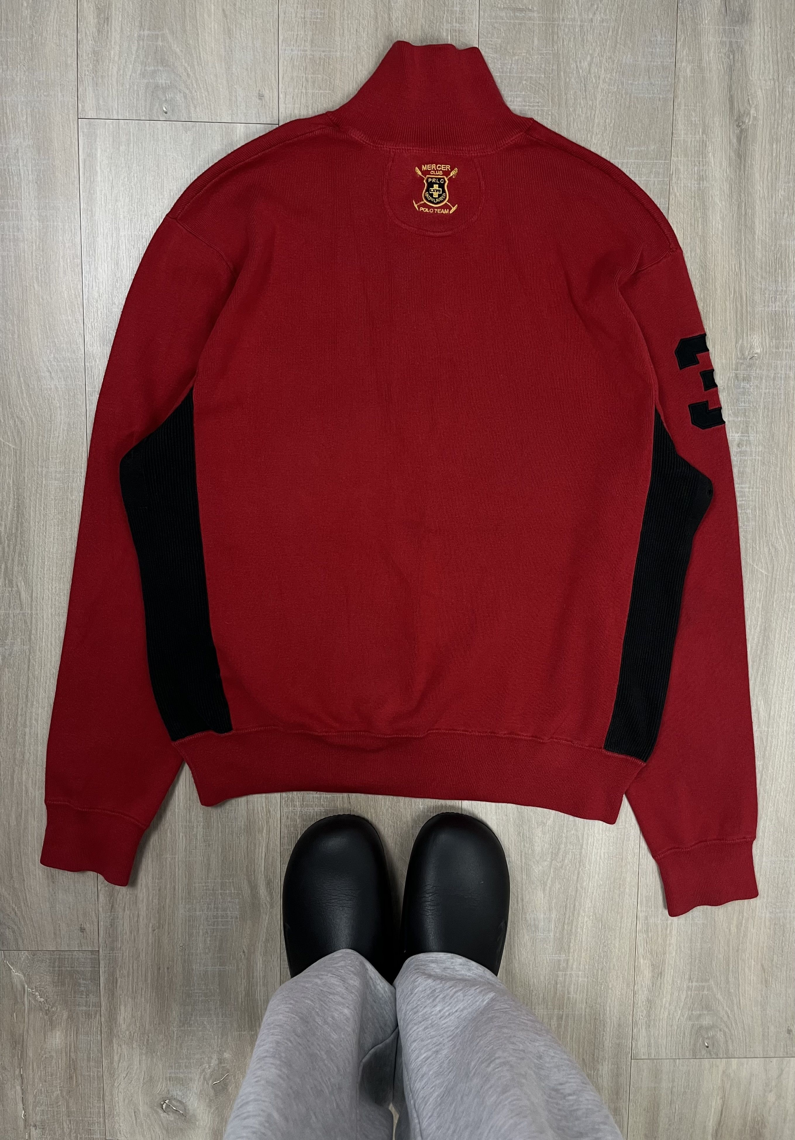 Polo Ralph Lauren Ralph Lauren Red 1/4 Zip Jumper XL Size US XL / EU 56 / 4 - 7 Thumbnail