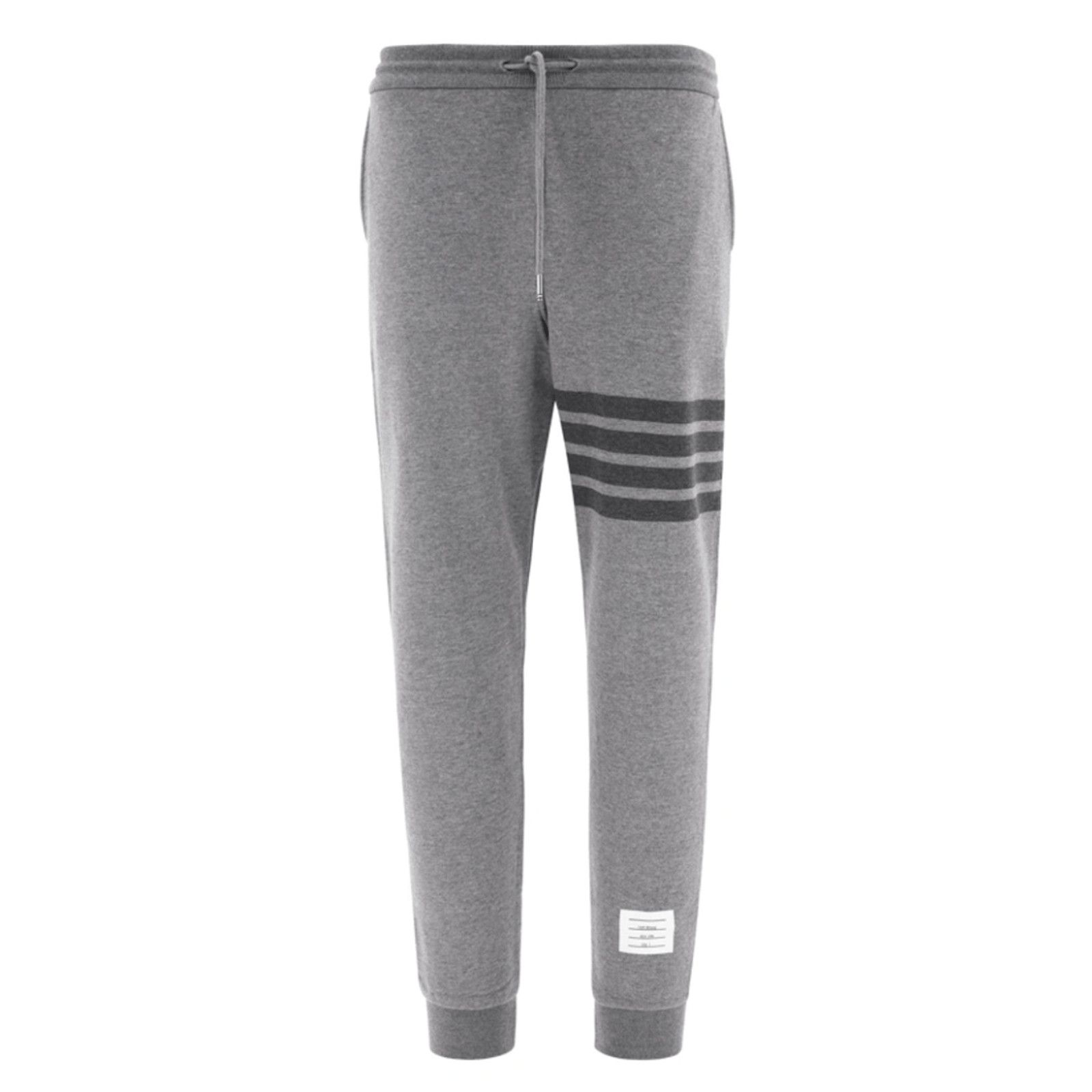 image of Thom Browne Engineered 4-Bar Classic Sweatpants Tonal Grey, Men's (Size 36)