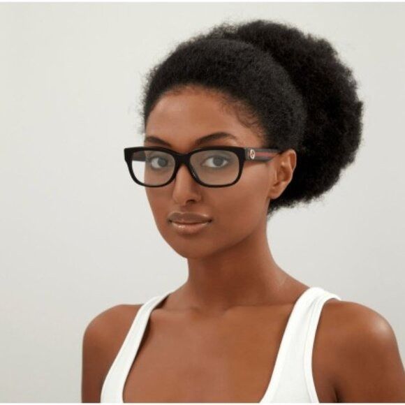 Gucci 🕶️ New Gucci GG0278O 011 Eyeglasses 55mm Size ONE SIZE - 2 Thumbnail