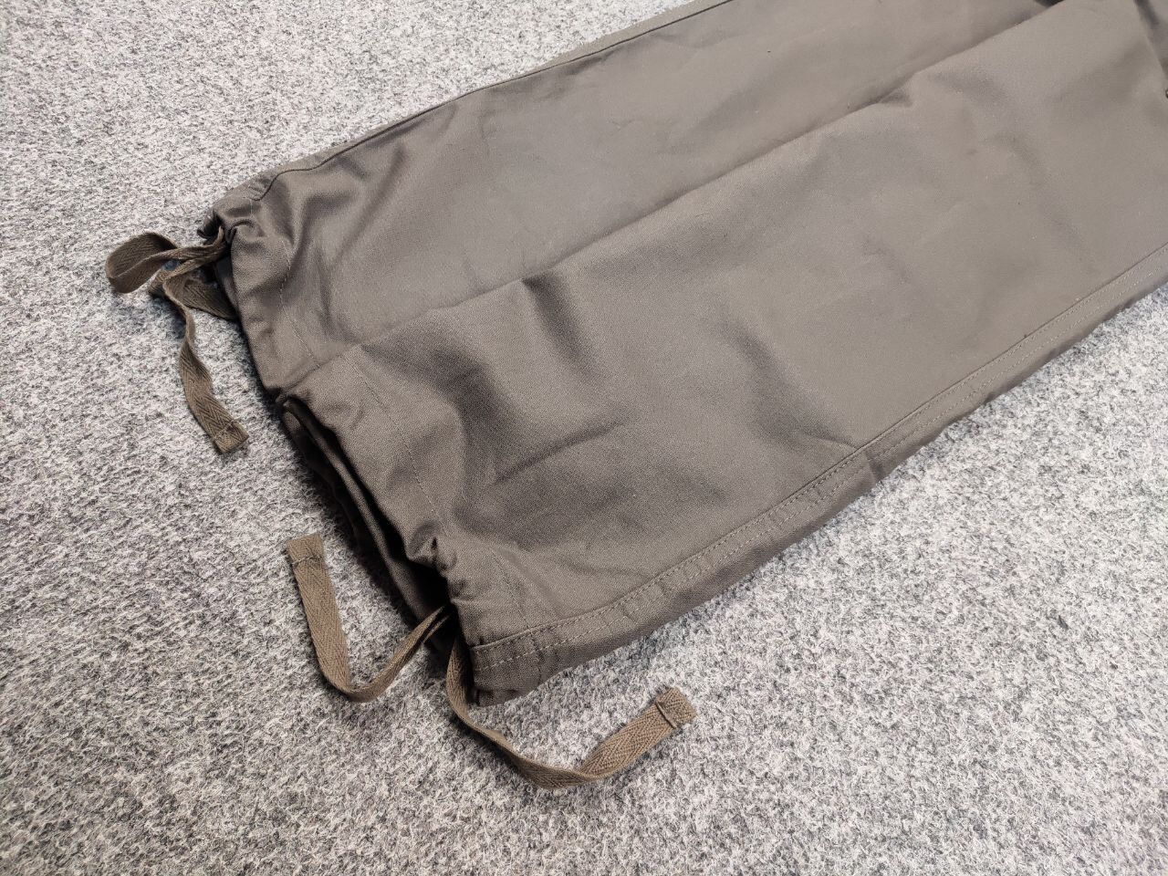 Japanese Brand Vintage 98s Genuine French Khaki Cargo Combat Trousers Pants Size US 32 / EU 48 - 6 Thumbnail
