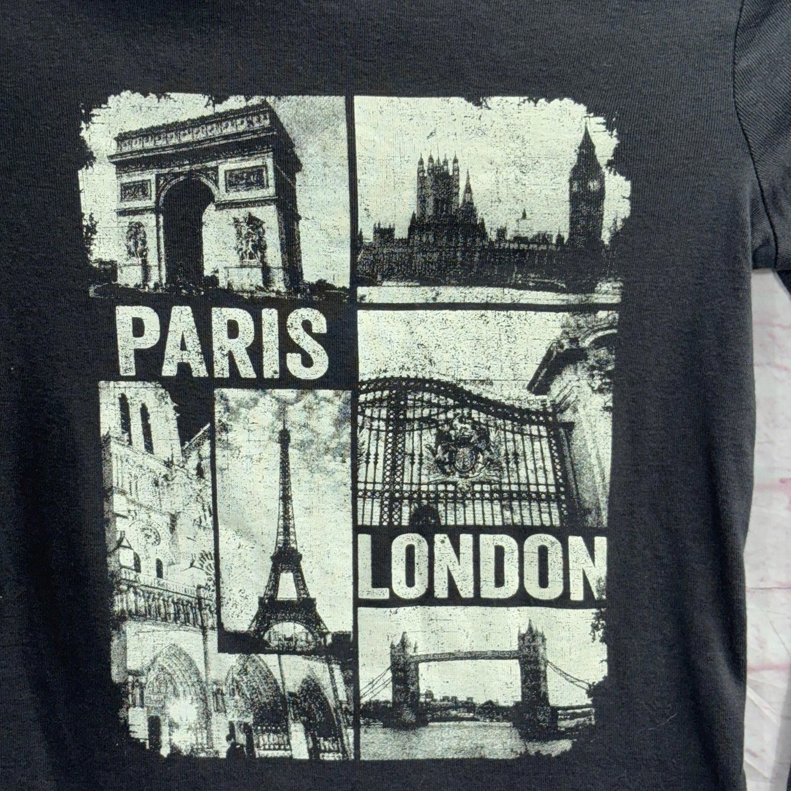 Other Art Class Paris London Graphic Long Sleeve T-Shirt Girls XL Size XL / US 12-14 / IT 48-50 - 2 Thumbnail