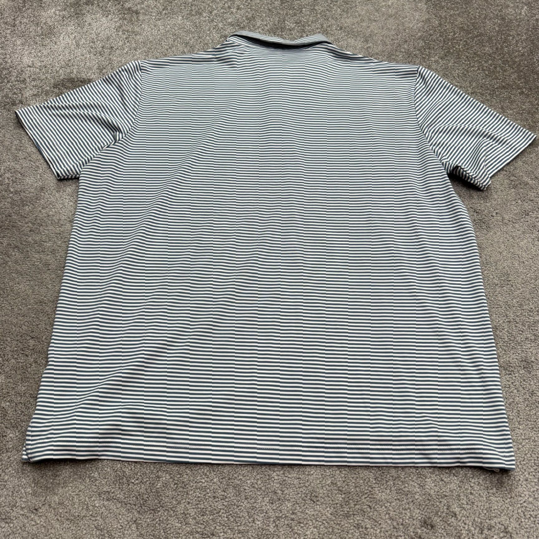 Callaway Callaway Opti-Dri Golf Polo Shirt Men 2XL Striped Blue White Performance Breathable Casual Sports Polo Adults Mens Size US XXL / EU 58 / 5 - 2 Thumbnail