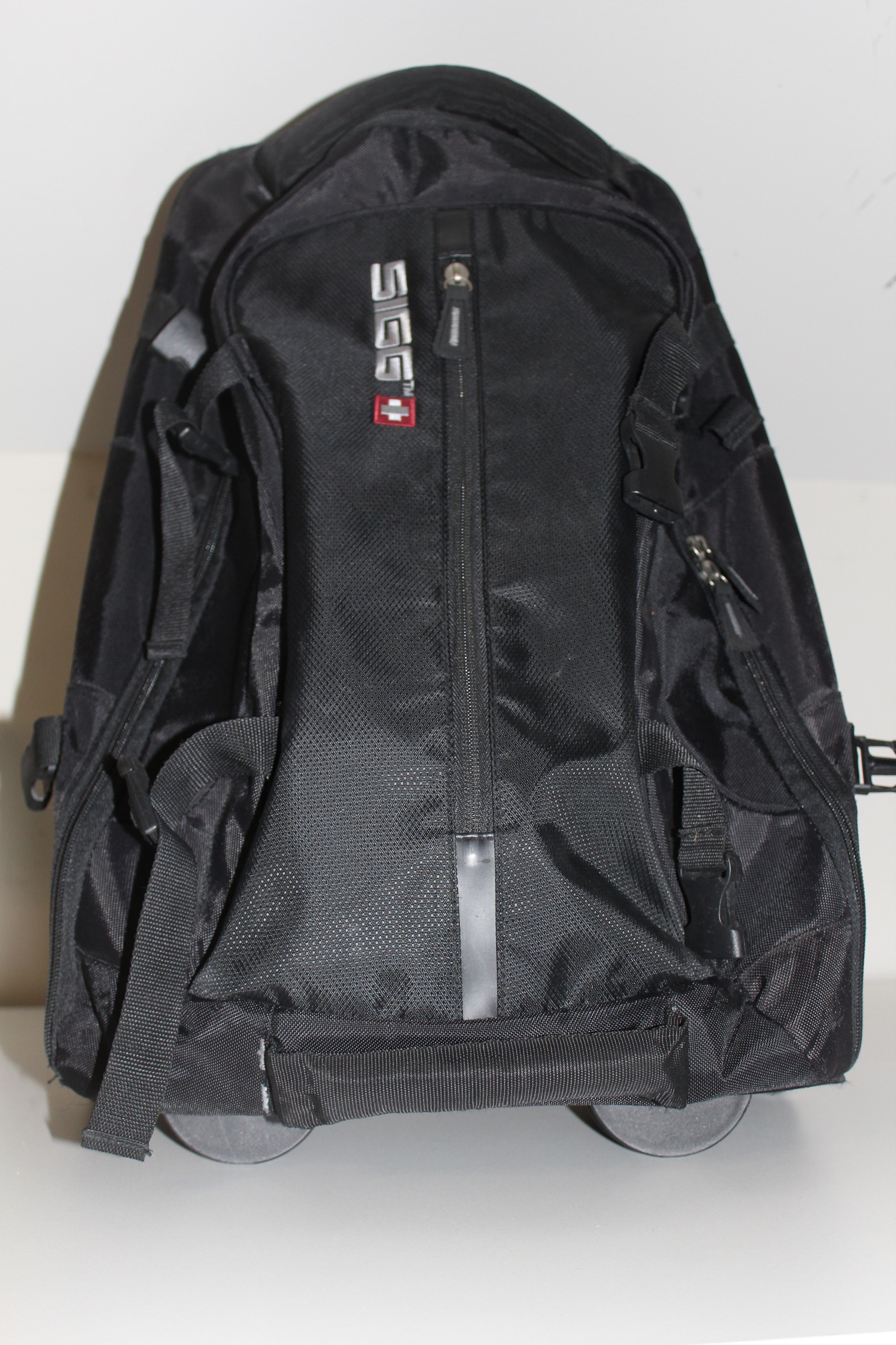 Swissgear SIGG Swiss Gear Luggage Duffle Bag Black Carry On Rolling Size ONE SIZE - 2 Thumbnail