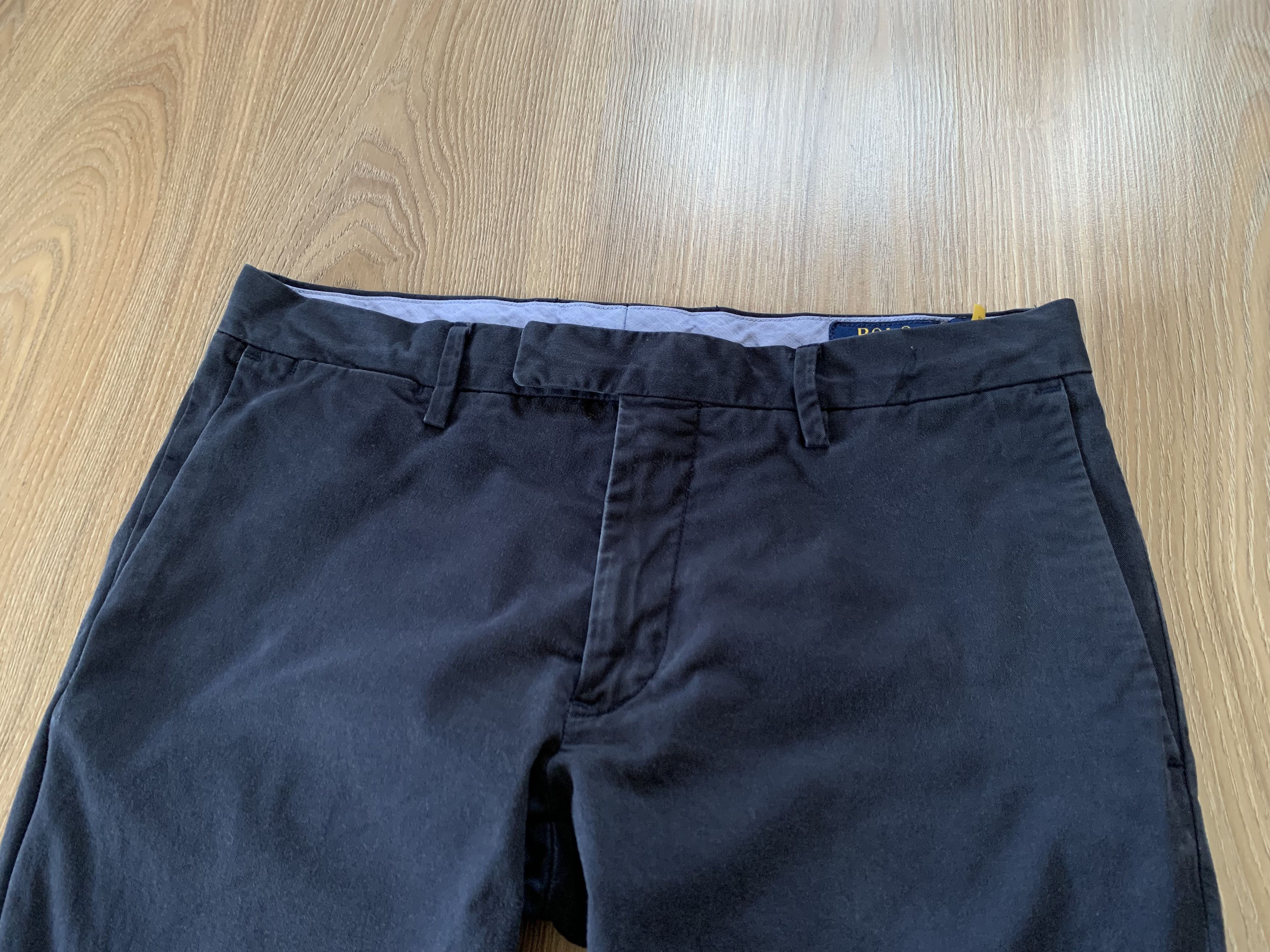 Polo Ralph Lauren × Ralph Lauren Polo Ralph Lauren Stretch Slim Fit Blue Chino Pants Size US 31 - 4 Thumbnail
