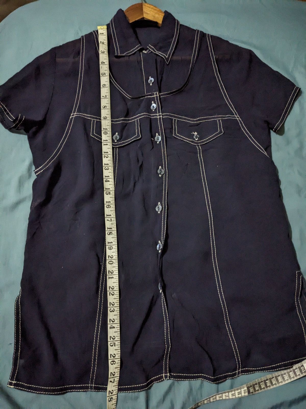 Fendi FENDI VISCOSE BLOUSE DOUBLE LAYER Size M / US 6-8 / IT 42-44 - 11 Thumbnail