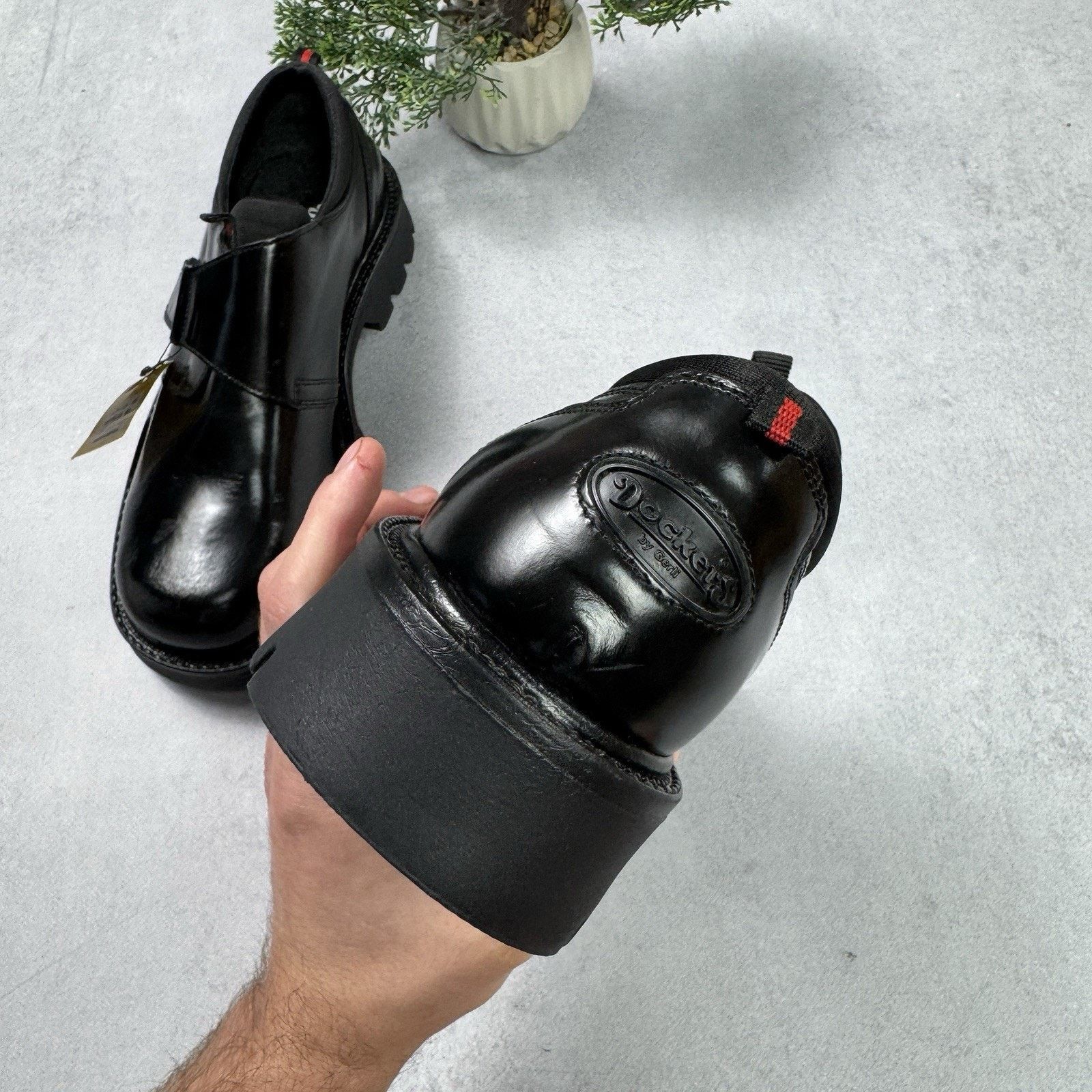 Dockers Dockers Vintage Chunky Black Platform Boots Y2K Size US 10 Size US 10 / IT 40 - 20 Thumbnail