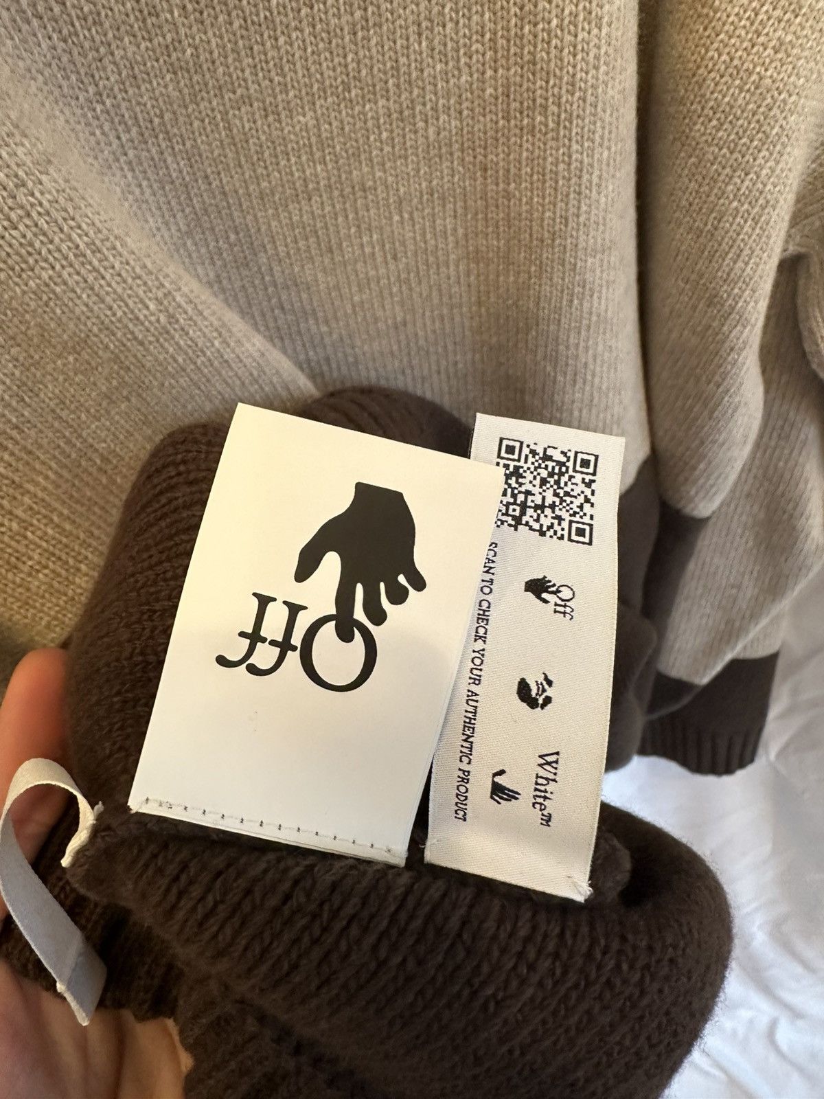 Off-White Off-White Sweater Size US XL / EU 56 / 4 - 6 Thumbnail
