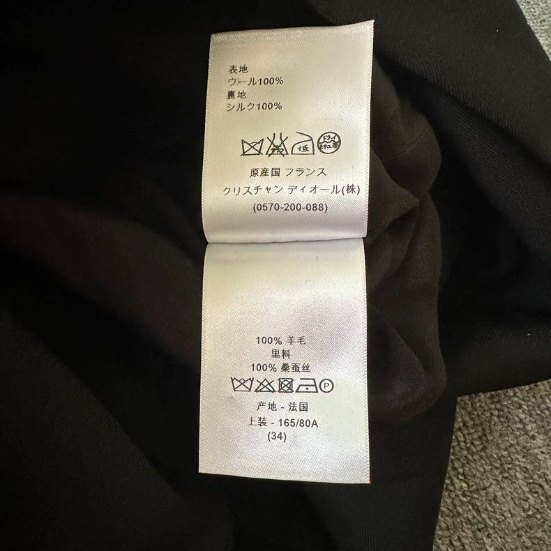 Dior Dior size 34 Deconstructing bar jacket waist button design Size XS / US 0-2 / IT 36-38 - 7 Thumbnail