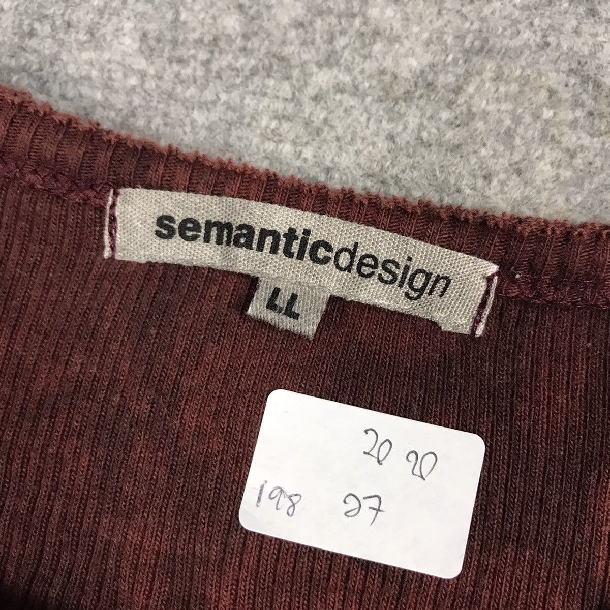 Japanese Brand × Le Grande Bleu (L.G.B.) SEMANTICDESIGN IF SIX WAS NINA STYLE JAPAN TSHIRT Size US L / EU 52-54 / 3 - 10 Thumbnail