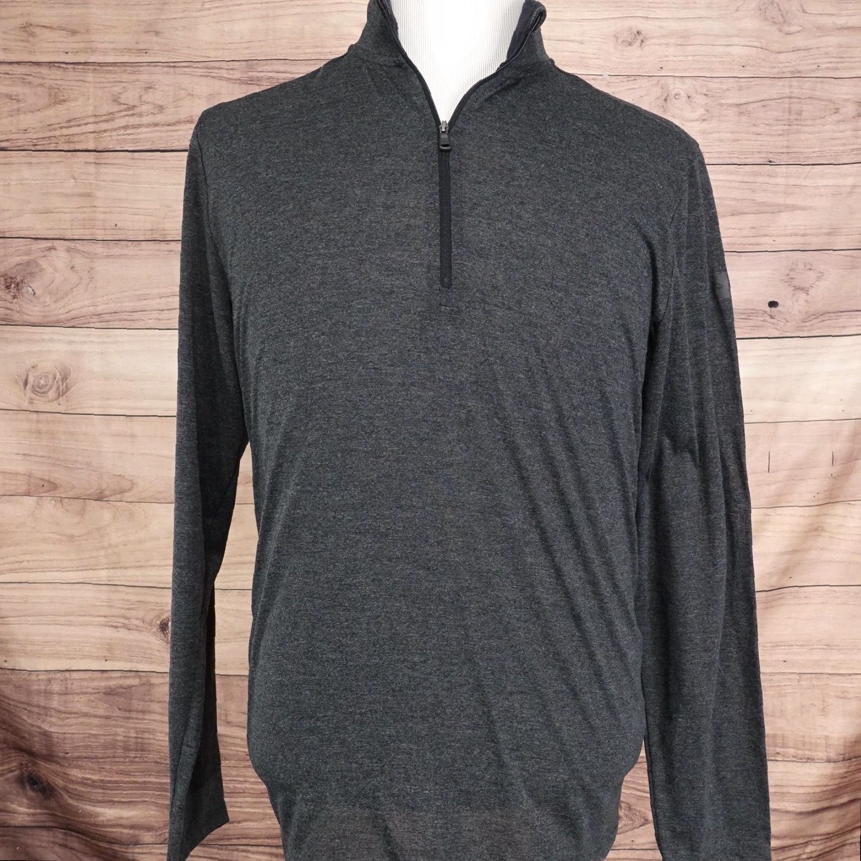 Under Armour Under Armour Pullover Mens L Threadborne HeatGear 1/4 Zip Long Sleeve Lightweigh Size US L / EU 52-54 / 3 - 3 Thumbnail