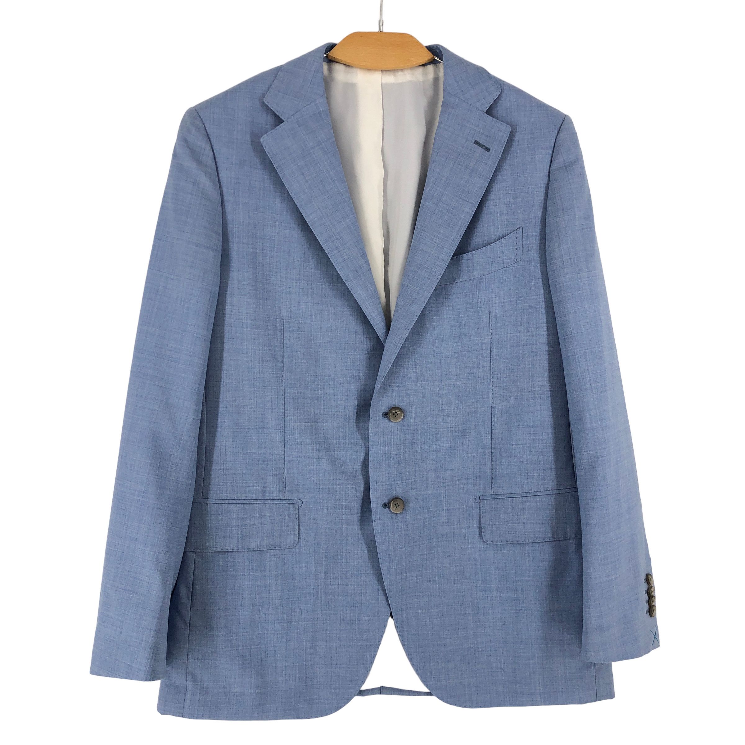Suitsupply Lazio Single Breasted Wool Blazer Size EU:54; UK:44; US:44S Size 44S - 1 Thumbnail