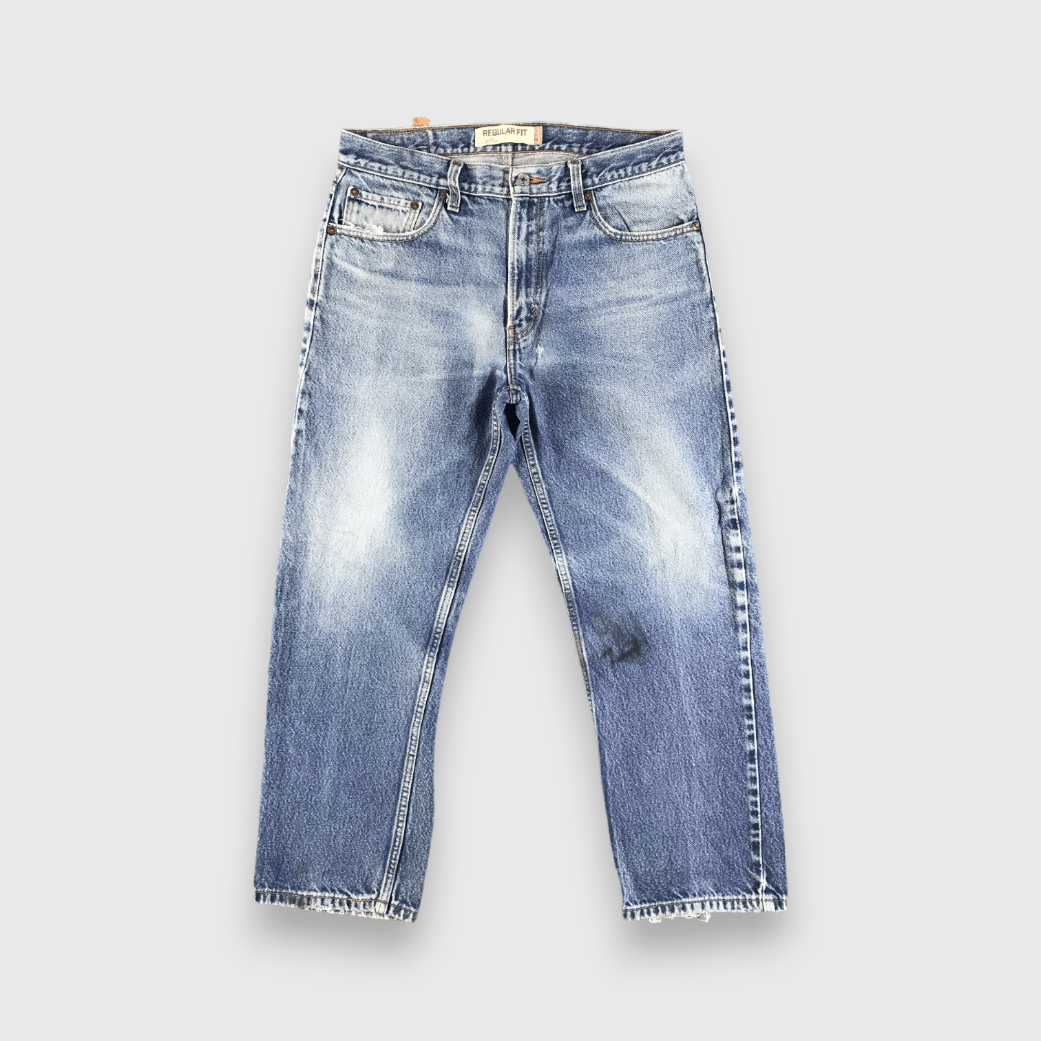 Levi's Vintage Blue Wash Levis 505 Jeans-J3468 Size US 34 / EU 50 - 1 Thumbnail