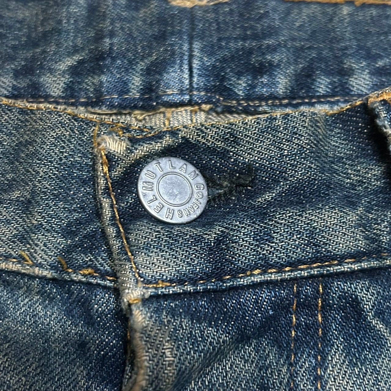 Helmut Lang Helmut Lang 1998 OG Paint Denim Jeans Size US 30 / EU 46 - 3 Thumbnail