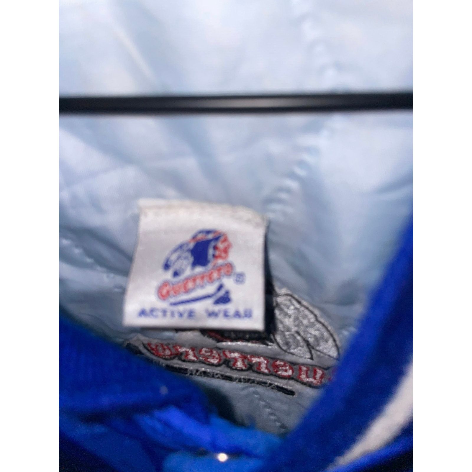 Vintage Vintage Guerrero Bomber Jacket Native American Blue 80s XL Size US XL / EU 56 / 4 - 7 Thumbnail