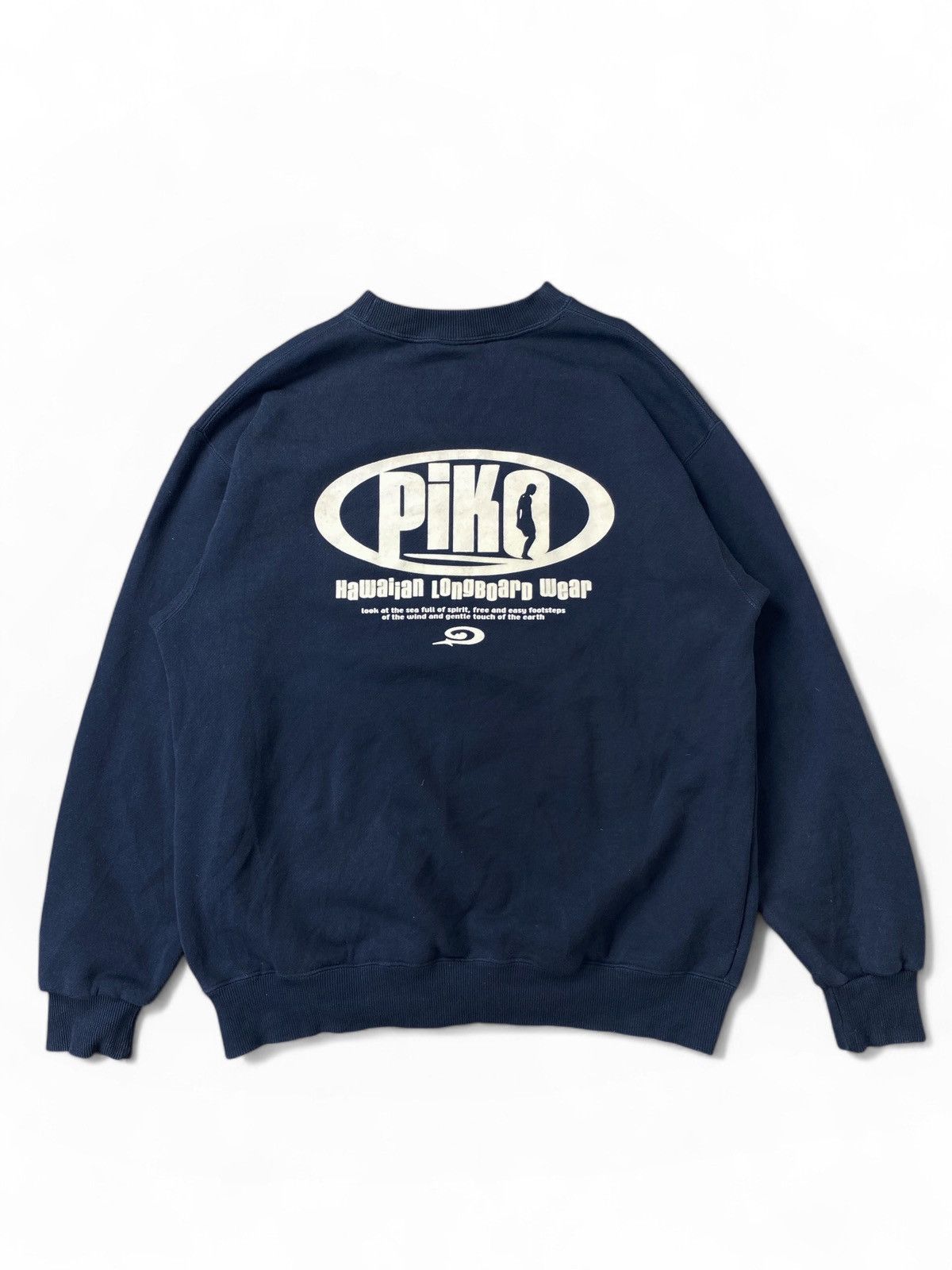Japanese Brand × Vintage Vintage Piko Sweartshirt Size US L / EU 52-54 / 3 - 1 Thumbnail