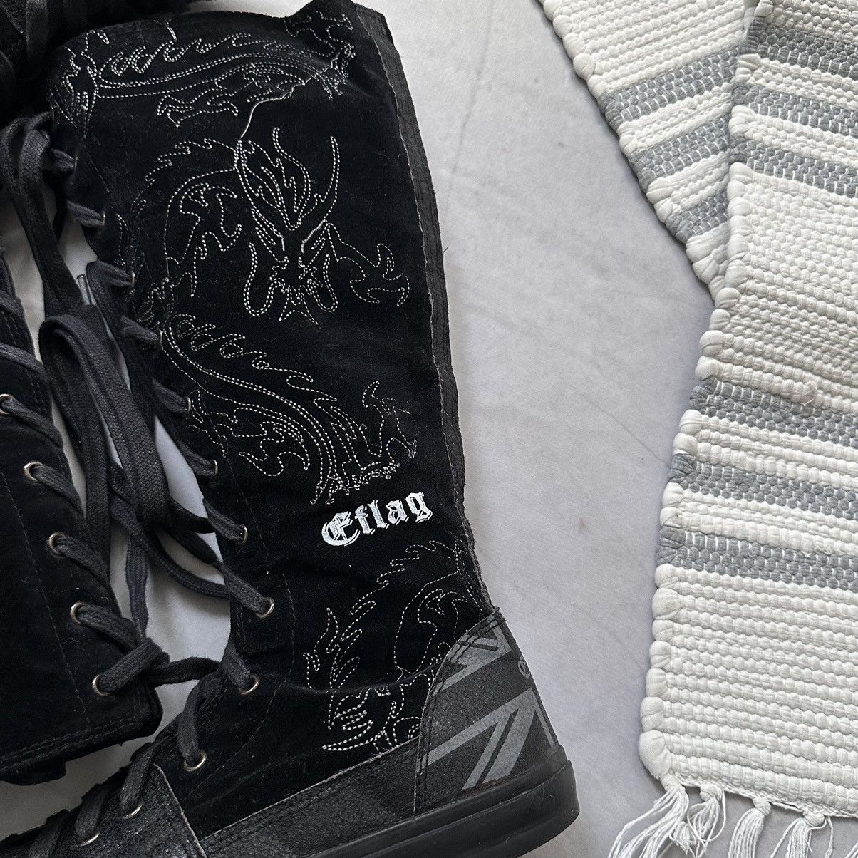 Adidas × Y's Japan Punk Yohji Yamamoto Style Boxing Biker Converse Vibe Size US 9.5 / EU 42-43 - 10 Thumbnail