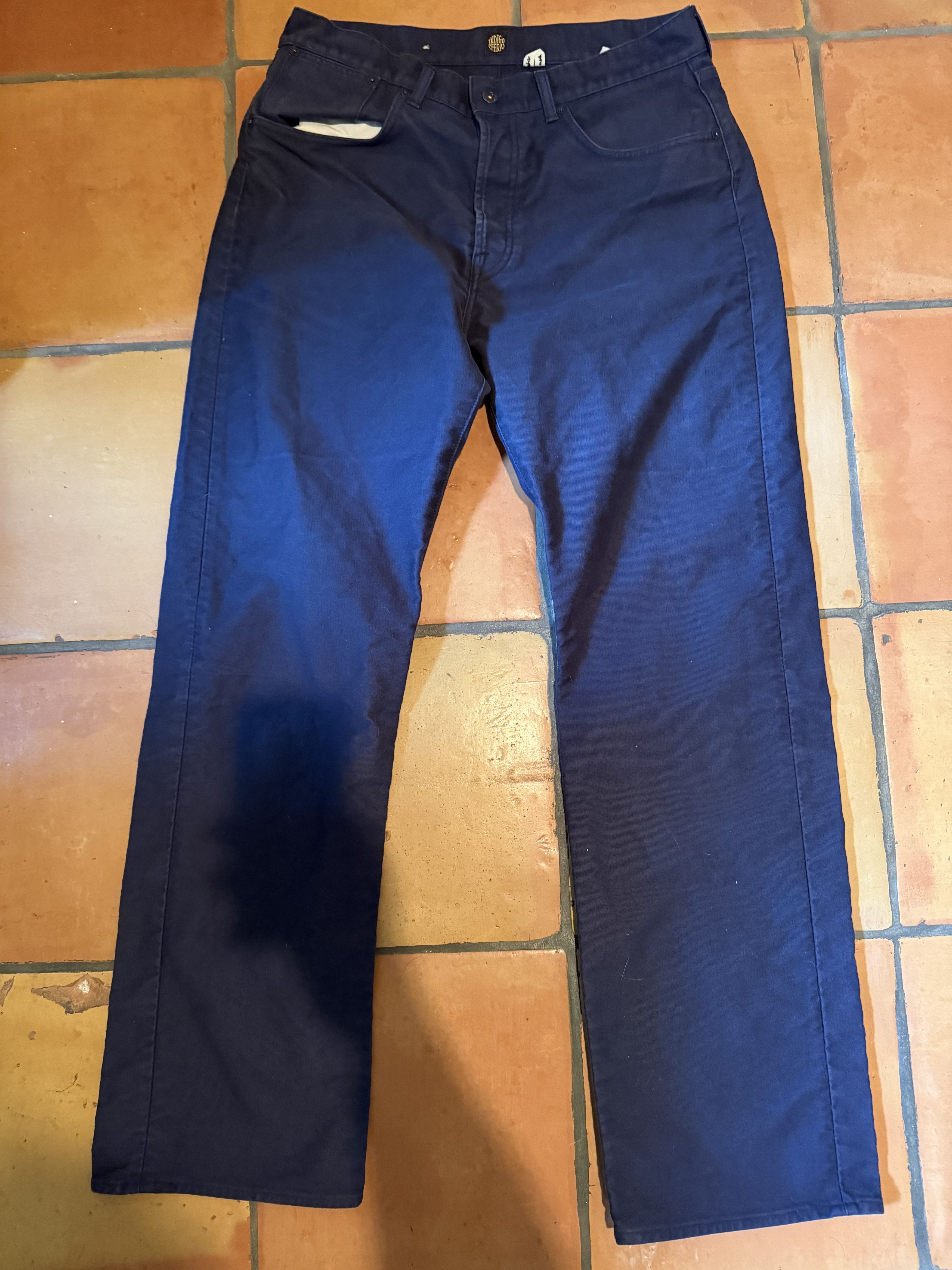 Indigofera Indigofera Kirk Pant Bedford Navy Size US 34 / EU 50 - 1 Thumbnail