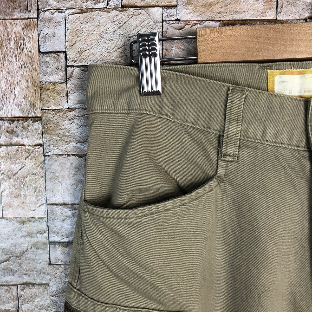 Japanese Brand DL Japan streetwear Brown Cargo Multipocket Pants #A457 Size US 29 - 8 Thumbnail